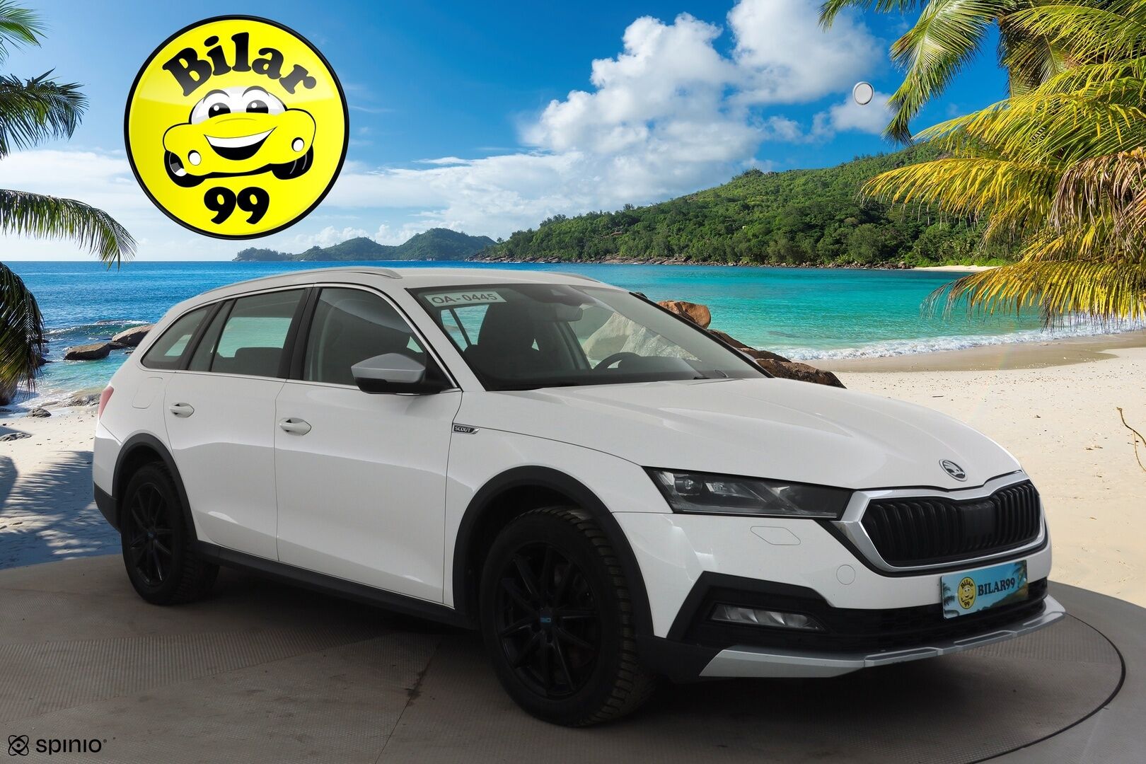 SKODA OCTAVIA 2022 Combi 2.0 TDI 150 4x4 Scout DSG * ACC / Webasto / Skoda crystal light / Koukku / P.kamera / Smartlink / Keyless* - Webasto / Merkkihuollettu / Kahdet renkaat