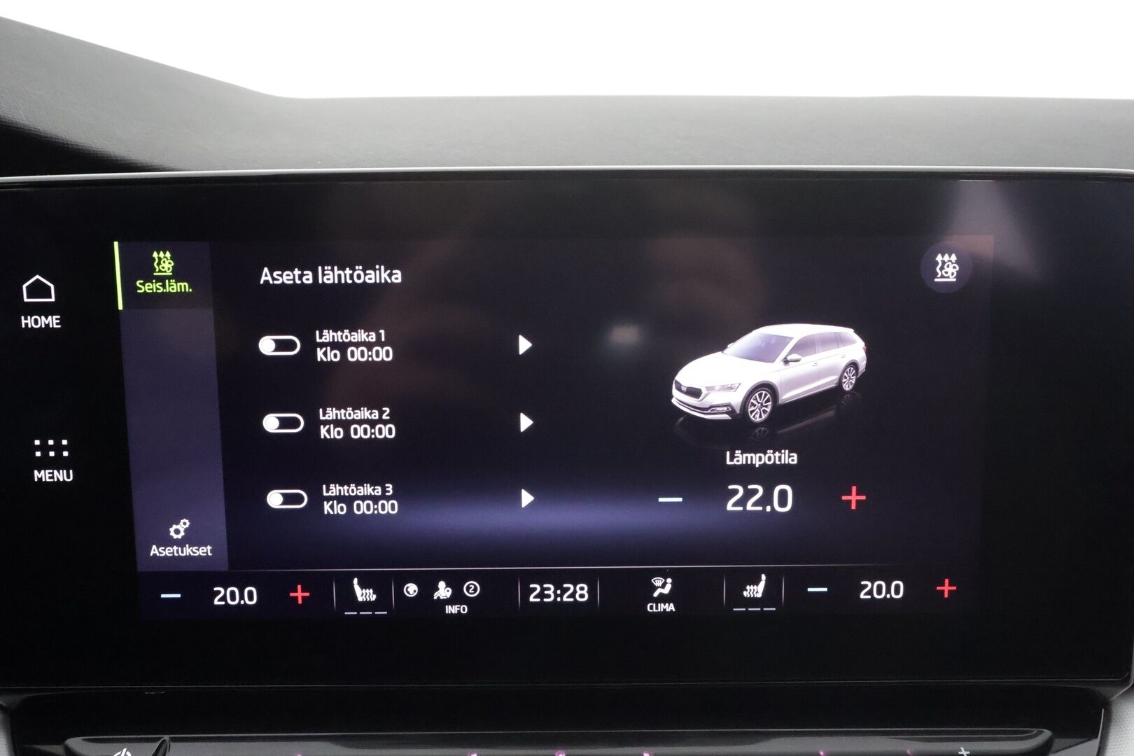 SKODA OCTAVIA 2022 Combi 2.0 TDI 150 4x4 Scout DSG * ACC / Webasto / Skoda crystal light / Koukku / P.kamera / Smartlink / Keyless* - Webasto / Merkkihuollettu / Kahdet renkaat