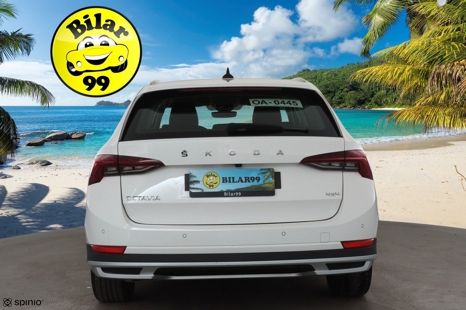 SKODA OCTAVIA 2022 Combi 2.0 TDI 150 4x4 Scout DSG * ACC / Webasto / Skoda crystal light / Koukku / P.kamera / Smartlink / Keyless* - Webasto / Merkkihuollettu / Kahdet renkaat