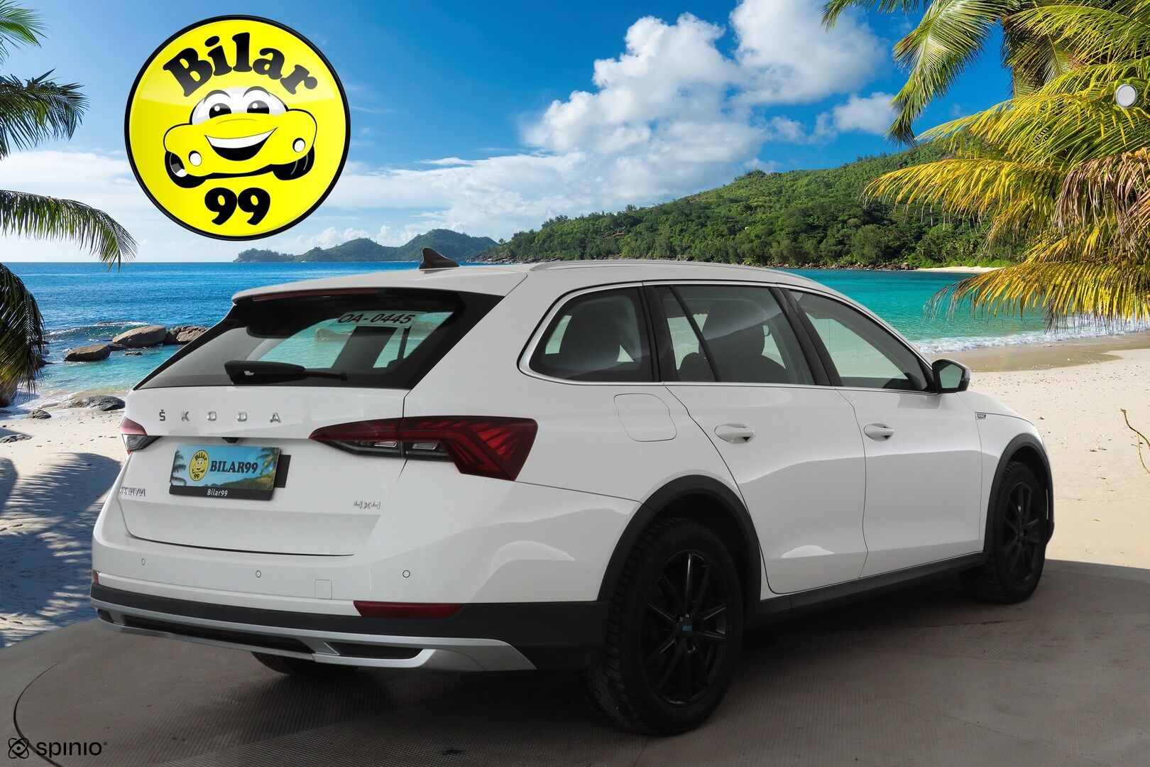 SKODA OCTAVIA 2022 Combi 2.0 TDI 150 4x4 Scout DSG * ACC / Webasto / Skoda crystal light / Koukku / P.kamera / Smartlink / Keyless* - Webasto / Merkkihuollettu / Kahdet renkaat