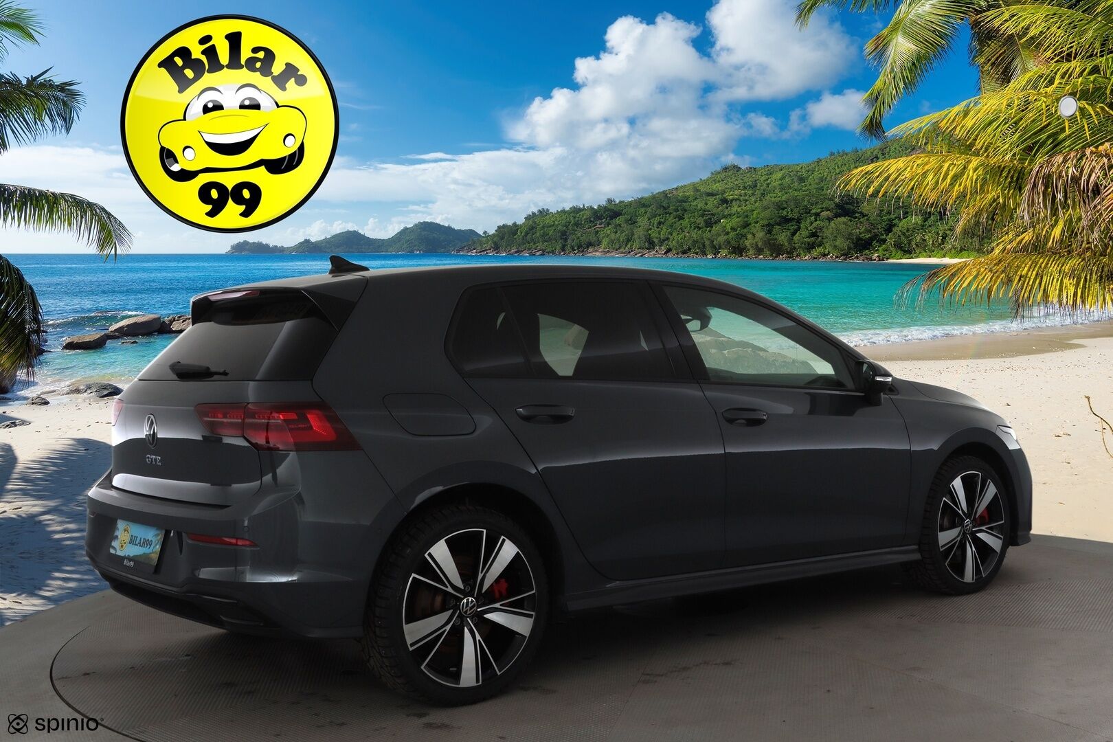 VOLKSWAGEN GOLF 2023 GTE 180kW (PHEV) DSG * ACC / Webasto / HUD / Muistipenkki / Ilmastoitu kuljettajan-istuin / Nahat / Keyless* - KATSO KUINKA EDULLISESTI TÄMÄ! / Merkkihuollettu / SoH 99% / ALV / Seuraava huolto 08/2026