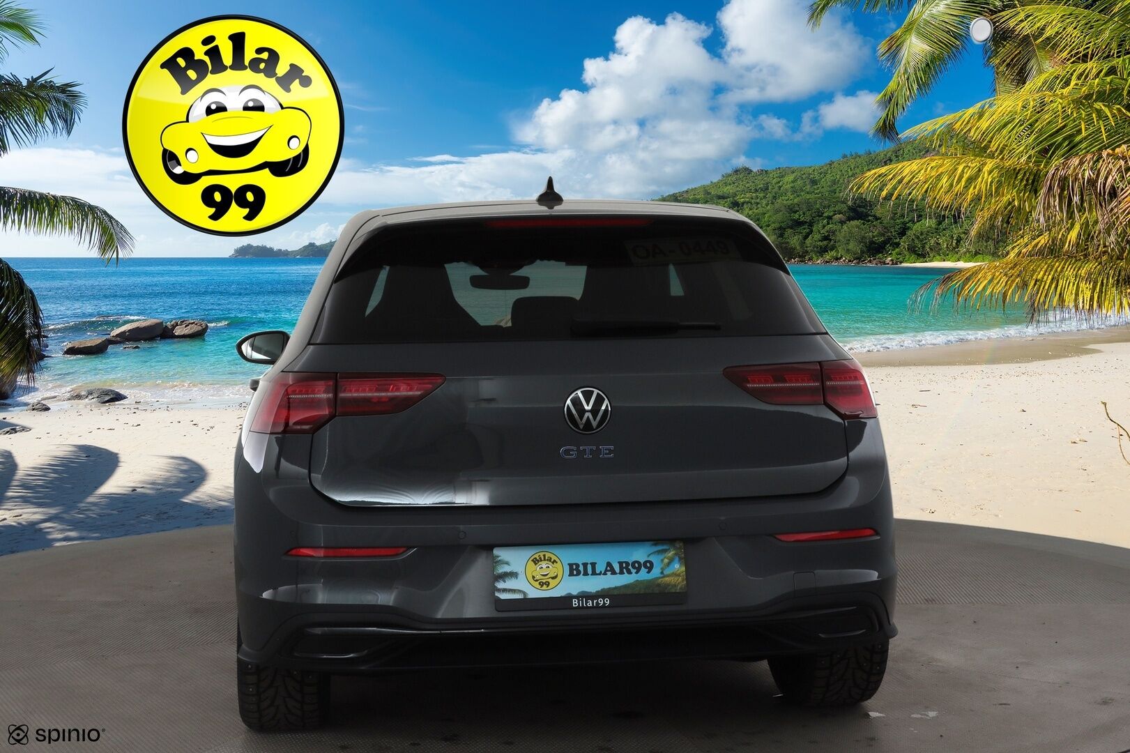 VOLKSWAGEN GOLF 2023 GTE 180kW (PHEV) DSG * ACC / Webasto / HUD / Muistipenkki / Ilmastoitu kuljettajan-istuin / Nahat / Keyless* - KATSO KUINKA EDULLISESTI TÄMÄ! / Merkkihuollettu / SoH 99% / ALV / Seuraava huolto 08/2026