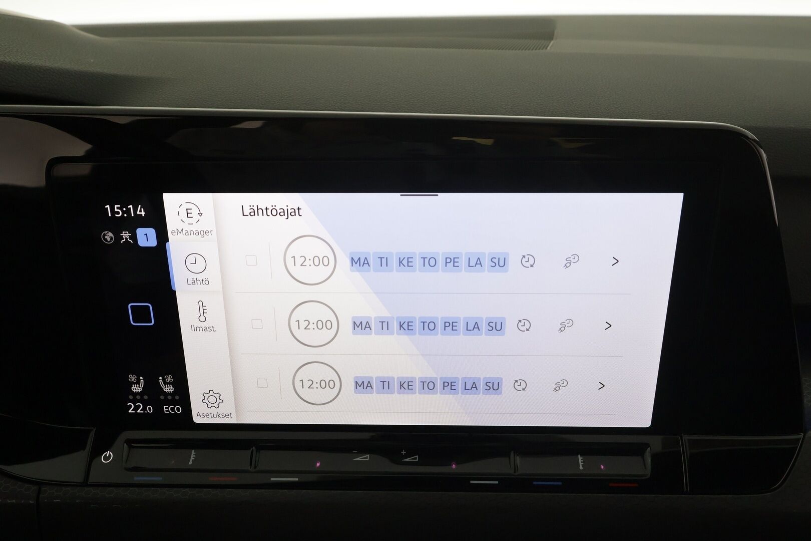 VOLKSWAGEN GOLF 2023 GTE 180kW (PHEV) DSG * ACC / Webasto / HUD / Muistipenkki / Ilmastoitu kuljettajan-istuin / Nahat / Keyless* - KATSO KUINKA EDULLISESTI TÄMÄ! / Merkkihuollettu / SoH 99% / ALV / Seuraava huolto 08/2026