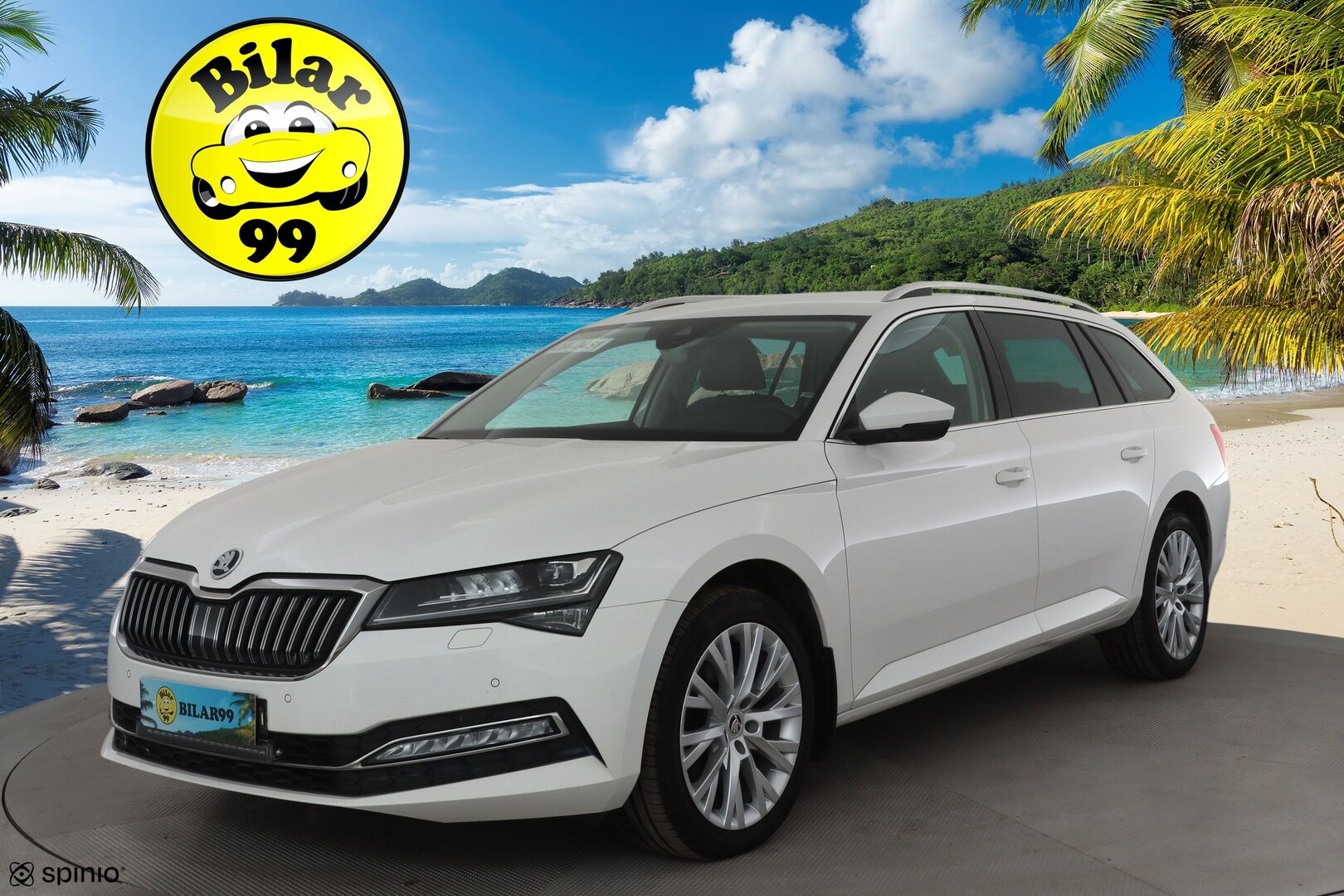 SKODA SUPERB 2021 Combi 2.0 TDI 200 4x4 Style DSG *Webasto / ACC / Matrix-LED / Koukku / Muistipenkki / Canton / P.Kamera / Keyless * - Nahkasisusta / Merkkihuollettu / Kahdet renkaat