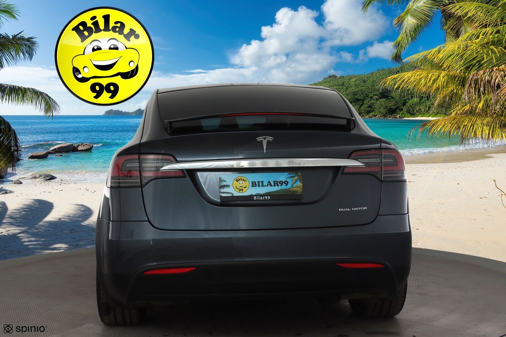 TESLA MODEL X 2019 Long Range AWD 6-P * Ilma-alusta / ACC / LED / P.Kamera / Koukku / Kaistavahti / Keyless * - 2x Latauskaapelit