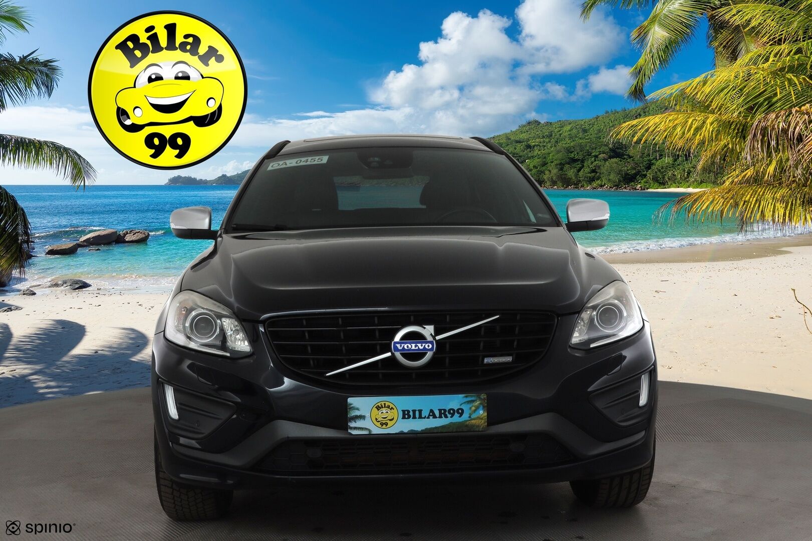 Volvo XC60 2015 D4 AWD R-Design aut * ACC / Panorama / Nahat / P.tutkat / Webasto / Blis ** - 2x vanteet / Merkkihuollettu