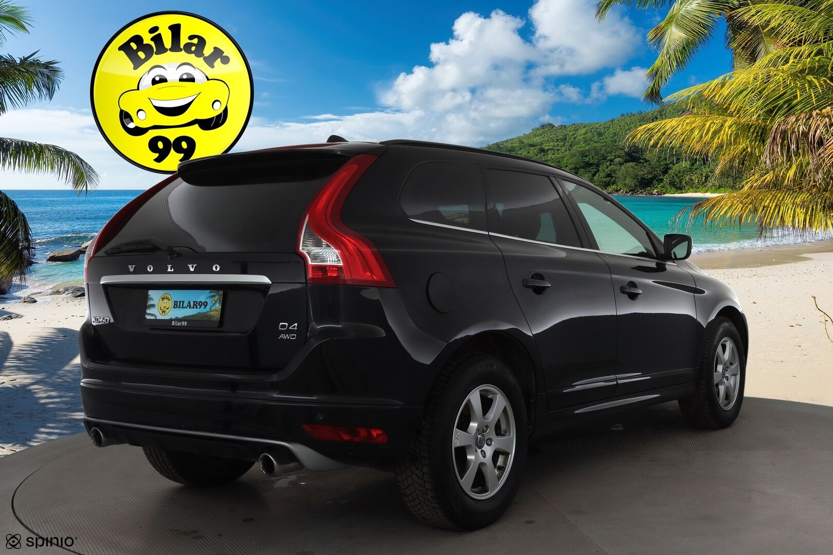 Volvo XC60 2015 D4 AWD R-Design aut * ACC / Panorama / Nahat / P.tutkat / Webasto / Blis ** - 2x vanteet / Merkkihuollettu