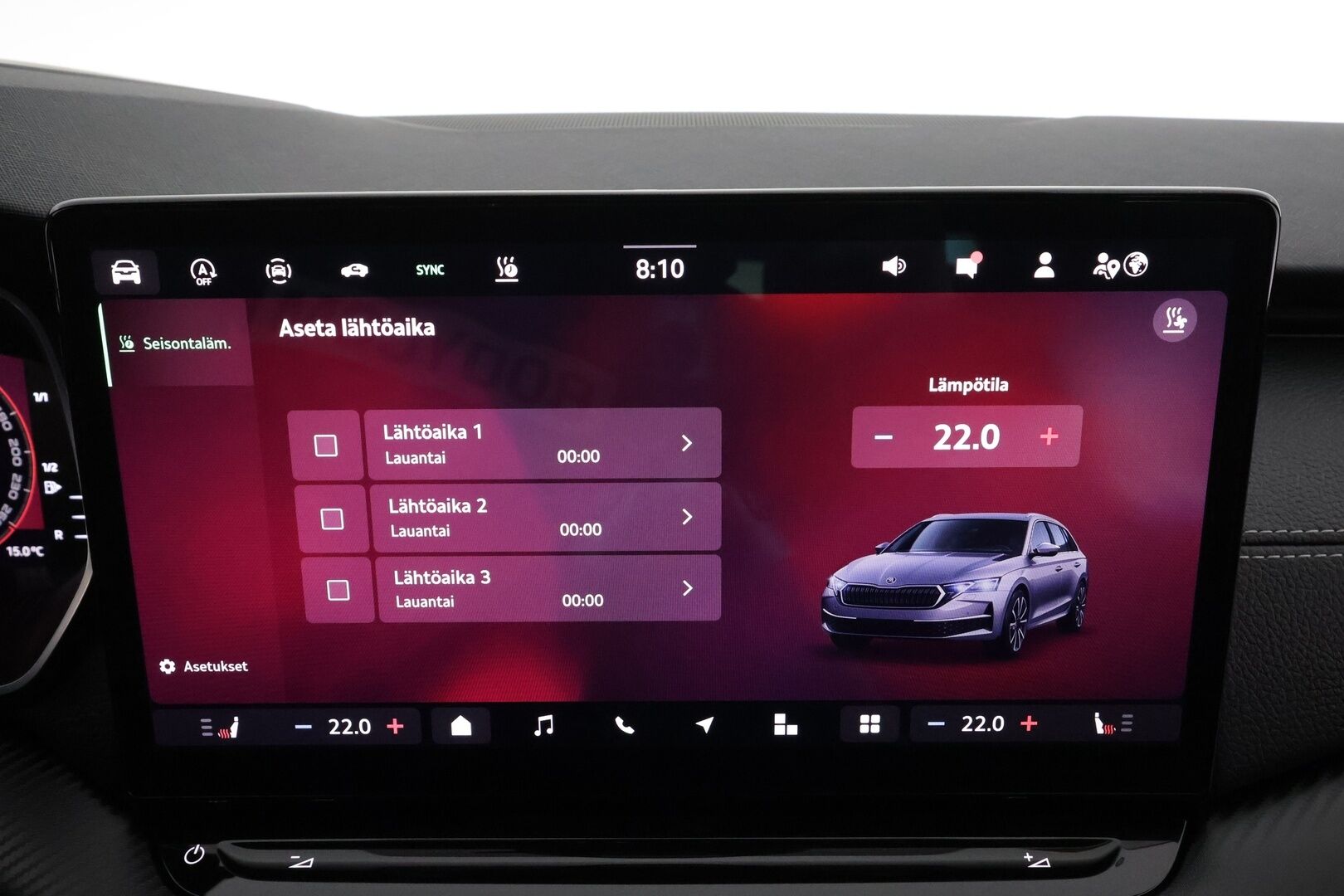 SKODA OCTAVIA 2025 2.0TDI 110kw Sportline DSG * Facelift / ACC / HUD / Webasto / Panorama / Muistipenkit / Matrix-LED / 360° / Canton / * - Merkkihuollettu / Kahdet Renkaat / Huippuvarusteet