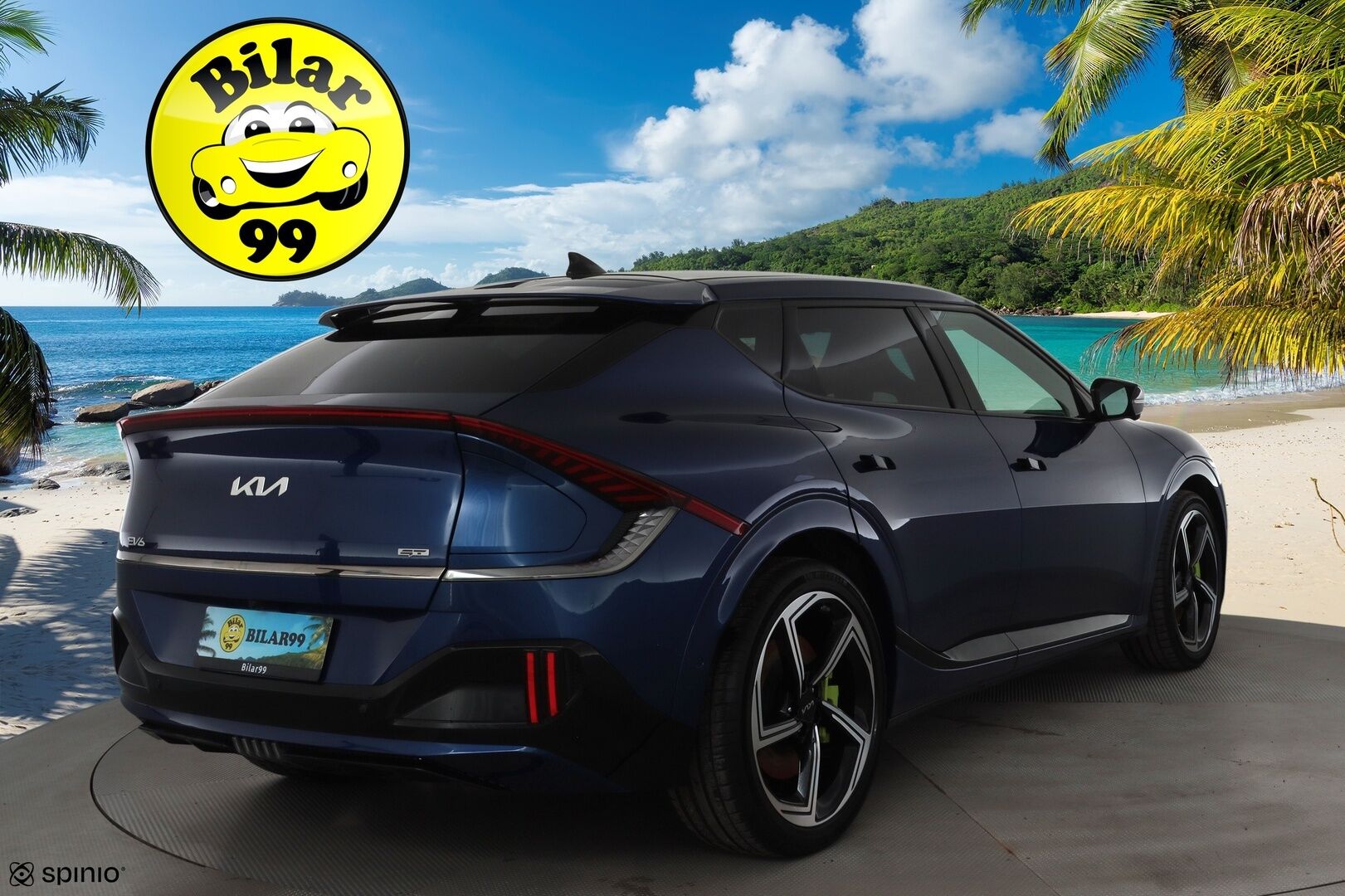 KIA EV6 2023 GT AWD 77kWh 585hv * ACC / HUD / 360° / Adapt.LED / Meridian / Sporttipenkit * - Akku kuntotarkastettu / Merkkihuollettu