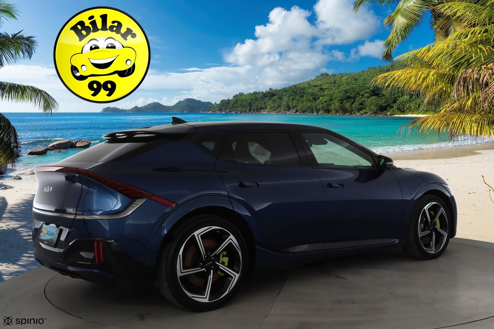 KIA EV6 2023 GT AWD 77kWh 585hv * ACC / HUD / 360° / Adapt.LED / Meridian / Sporttipenkit * - Akku kuntotarkastettu / Merkkihuollettu