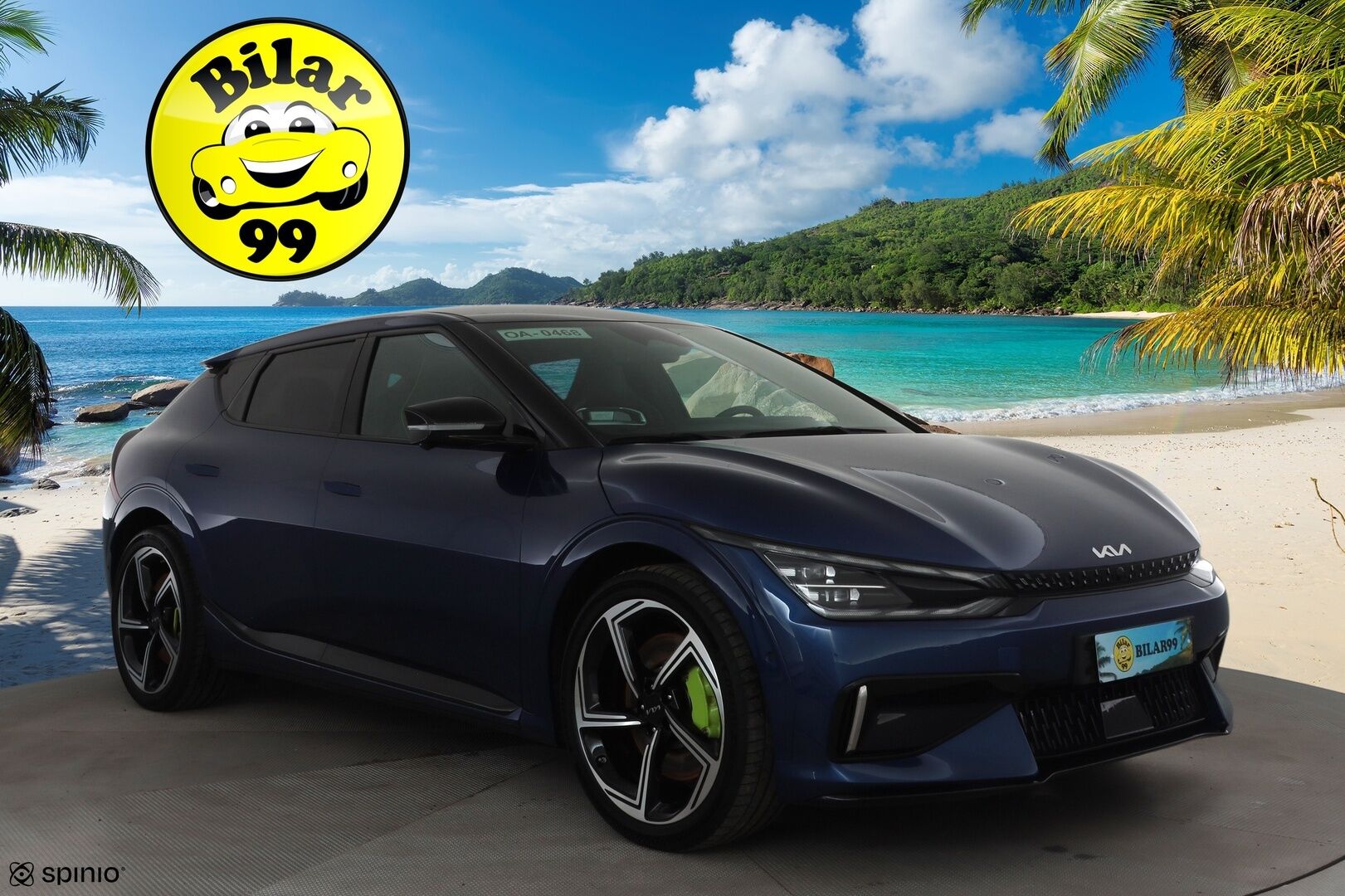 KIA EV6 2023 GT AWD 585hv * ACC / ILP / HUD / 360° / Adapt.LED / Meridian / Sporttipenkit * - Akku kuntotarkastettu / Merkkihuollettu - HULLUT AVAJAISHULINAT KORKOTARJOUS 3,29 %