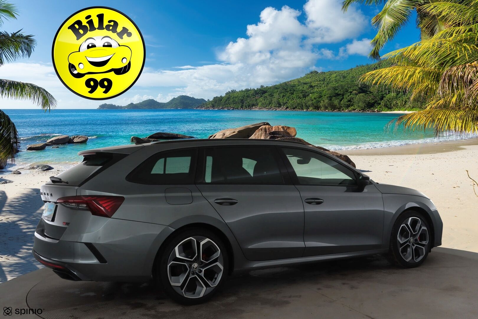 SKODA OCTAVIA 2023 Combi 2.0 TDI RS 4x4 147kW * ACC / Webasto / Koukku / P.kamera / Matrix-LED / Apple&Android * - Merkkihuollettu / Kahdet renkaat