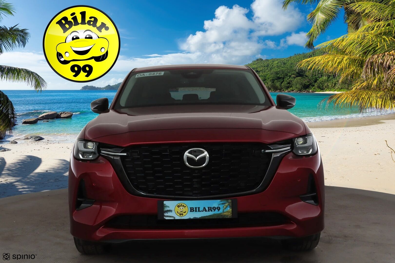 MAZDA CX-60 2022 2.5 PHEV 8AT AWD Homura * ACC / HUD / Bose / 360° / Ilmastoidut nahat / KeylessGo / Muistipenkki / Navi * - Akku kuntotarkastettu SoH 93% / Kahdet renkaat aluvanteilla / Merkkihuollettu