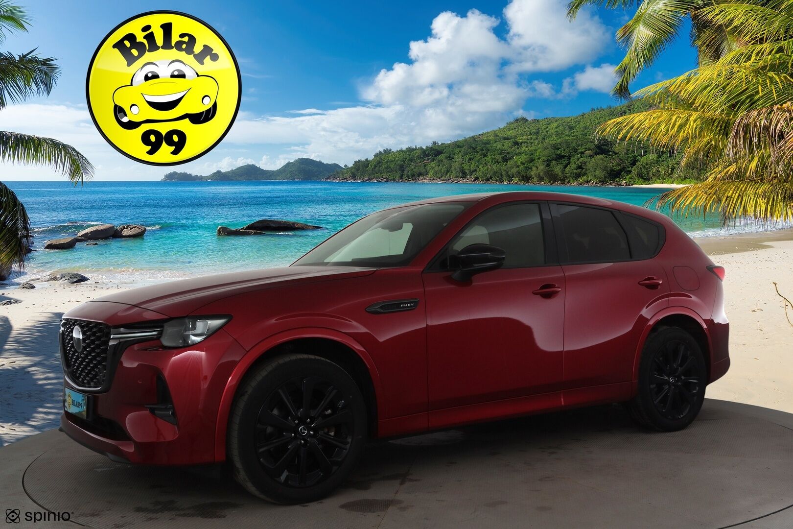 MAZDA CX-60 2022 2.5 PHEV 8AT AWD Homura * ACC / HUD / Bose / 360° / Ilmastoidut nahat / KeylessGo / Muistipenkki / Navi * - Akku kuntotarkastettu SoH 93% / Kahdet renkaat aluvanteilla / Merkkihuollettu