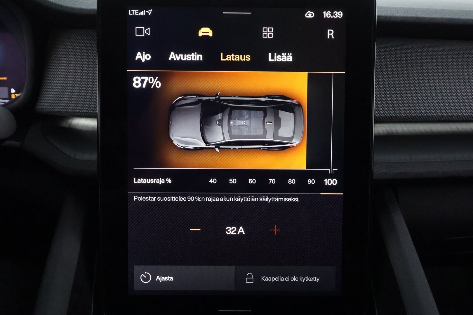 POLESTAR 2 2022 Dual Motor * ACC / ILP / Pixel-LED / Lasikatto / H&K / 360-Kamera / Sporttipenkki Muistilla * - Pilot&Plus / Akkut kuntotarkastettu