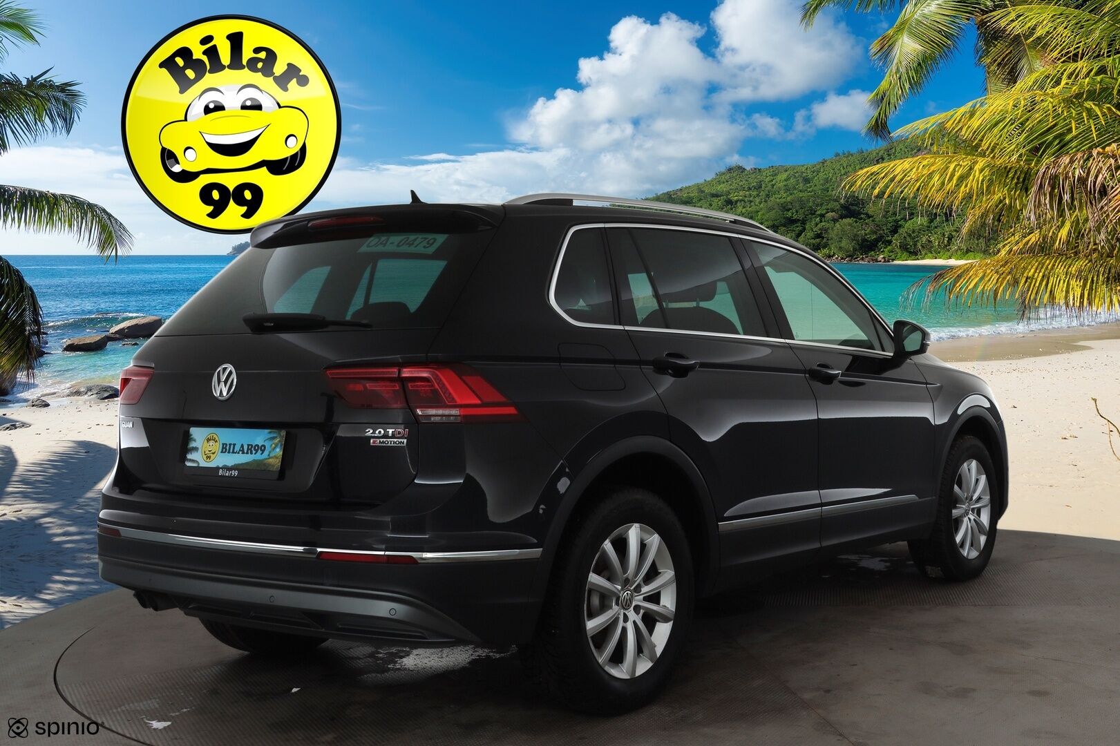 VOLKSWAGEN TIGUAN 2018 Comfortline 2,0 TDI SCR 140 kW 4MOTION DSG - | Webasto | ACC | LED | P.Kamera | Digimittaristo | Keyless |
