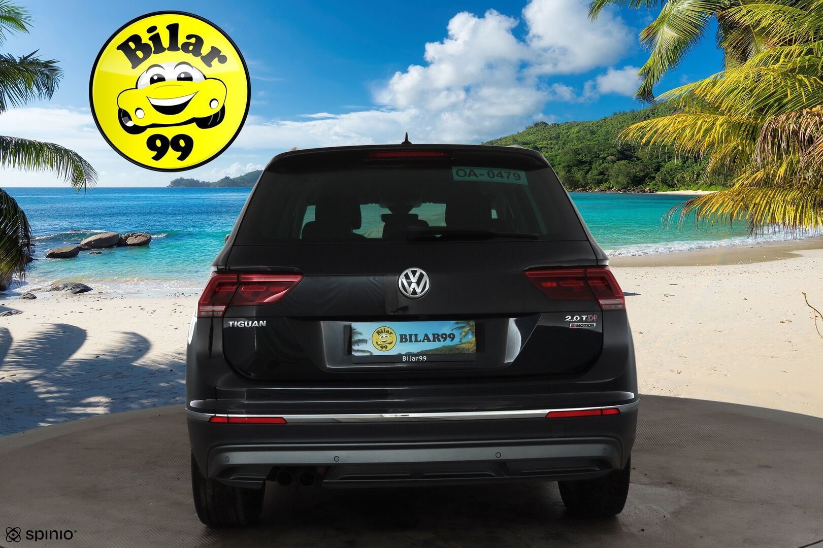 VOLKSWAGEN TIGUAN 2018 Comfortline 2,0 TDI SCR 140 kW 4MOTION DSG - | Webasto | ACC | LED | P.Kamera | Digimittaristo | Keyless |