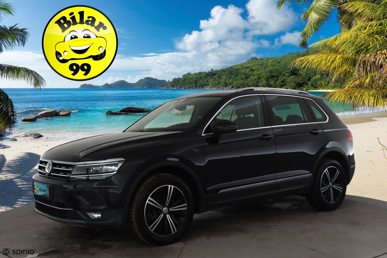 VOLKSWAGEN TIGUAN 2018 Comfortline 2,0 TDI SCR 140 kW 4MOTION DSG * Webasto / ACC / LED / P.Kamera / Digimittaristo / Keyless * - Merkkihuollot / Kahdet renkaat aluvanteilla / Tehokkaampi moottori - HULLUT AVAJAISHULINAT KORKOTARJOUS 3,29 %
