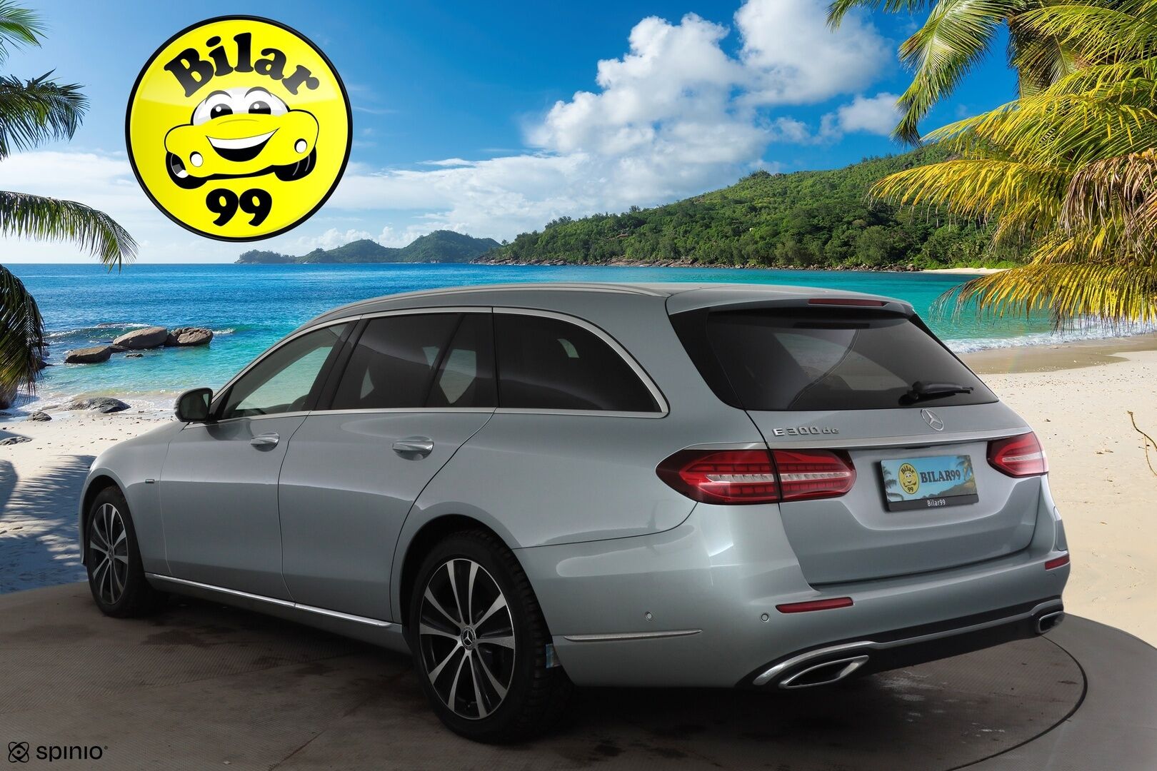 MERCEDES-BENZ E 2021 300 de T A Business Avantgarde * Distronic / Multibeam / Panorama / 360 / Sportpenkit / Widescreen * - Kahdet renkaat aluvanteilla