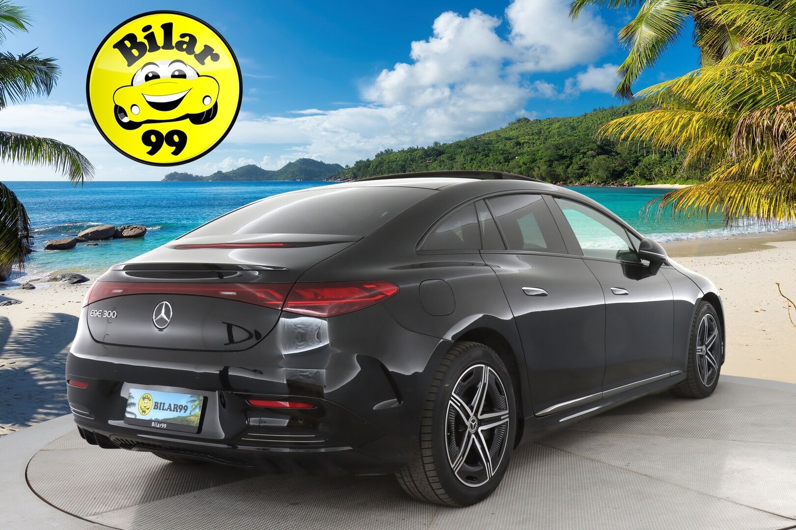 MERCEDES-BENZ EQE 2025 300 * AMG Styling / Distronic Pro / HUD / Lämpöpumppu / Muistipenkit / Panorama / P.Kamera / Nahkasisusta / KeylessGo * - Akku kuntotarkastettu 