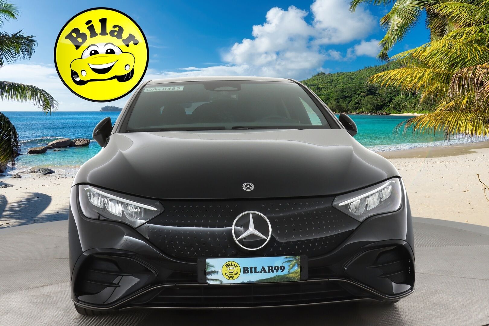 MERCEDES-BENZ EQE 2025 300 - AMG Styling | Distronic Pro | HUD | Lämpöpumppu | Muistipenkit | Panorama | P.Kamera | Nahkasisusta | KeylessGo *