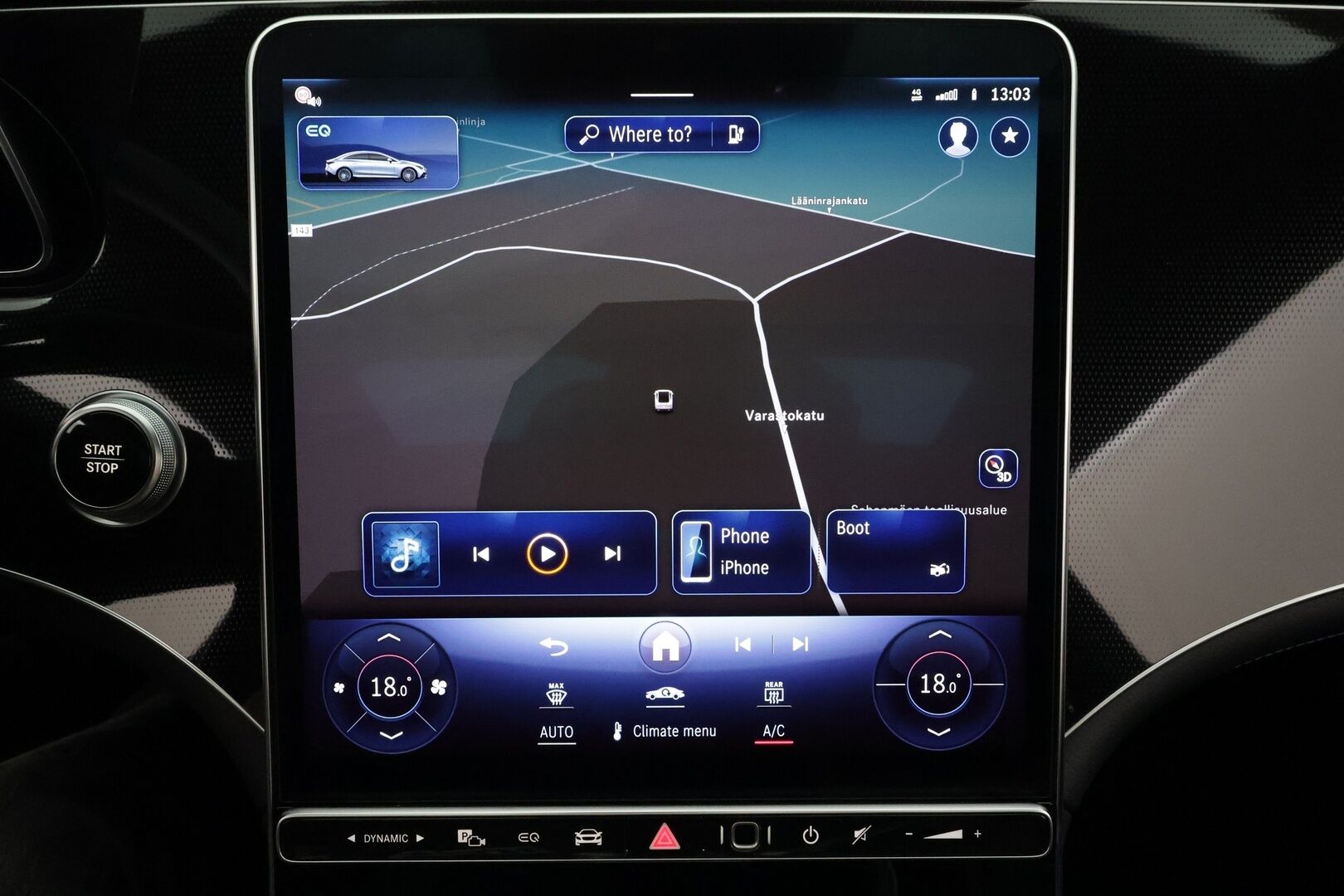 MERCEDES-BENZ EQE 2025 300 * Distronic Pro / HUD / P.kamera / ILP / Muistipenkit / Panorama / KeylessGo / Nahat / Navi * - Akku kuntotarkastettu 