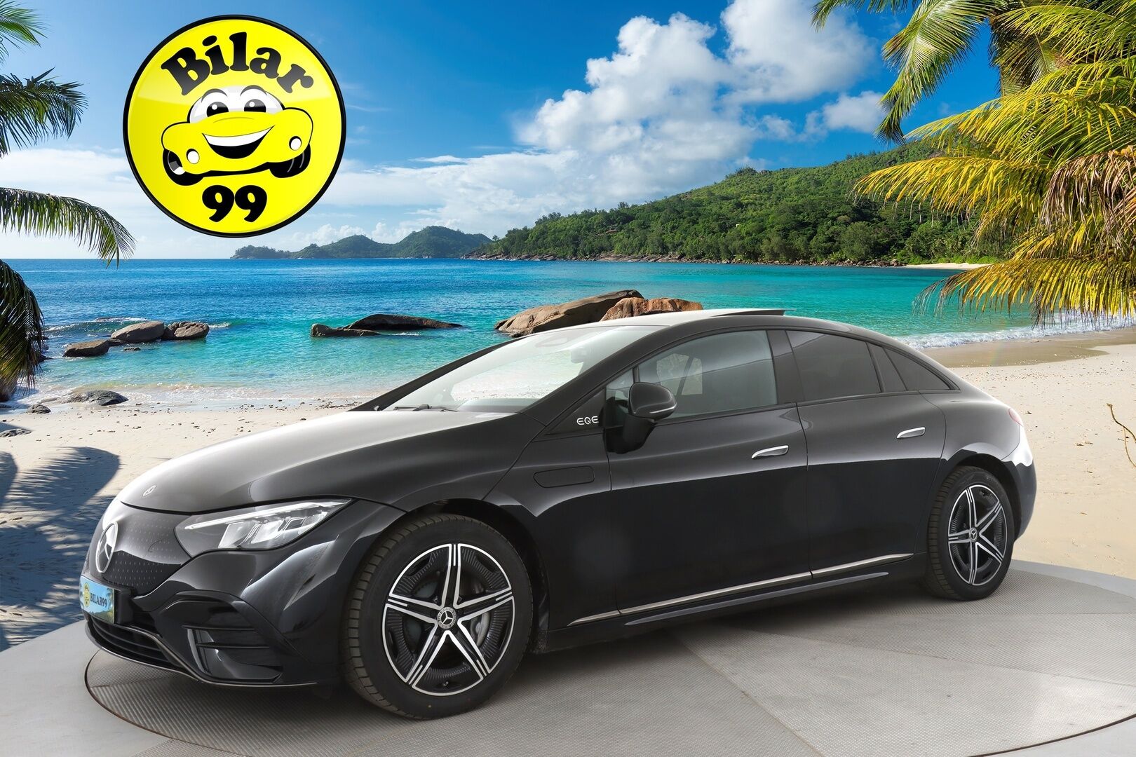 MERCEDES-BENZ EQE 2025 300 * AMG Styling / Distronic Pro / HUD / Lämpöpumppu / Muistipenkit / Panorama / P.Kamera / Nahkasisusta / KeylessGo * - Akku kuntotarkastettu - HULLUT AVAJAISHULINAT KORKOTARJOUS 3,29 %