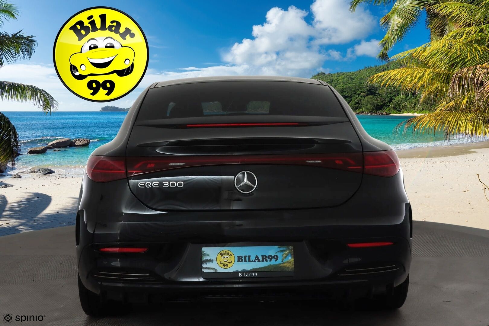 MERCEDES-BENZ EQE 2025 300 * Distronic Pro / HUD / P.kamera / ILP / Muistipenkit / Panorama / KeylessGo / Nahat / Navi * - Akku kuntotarkastettu 