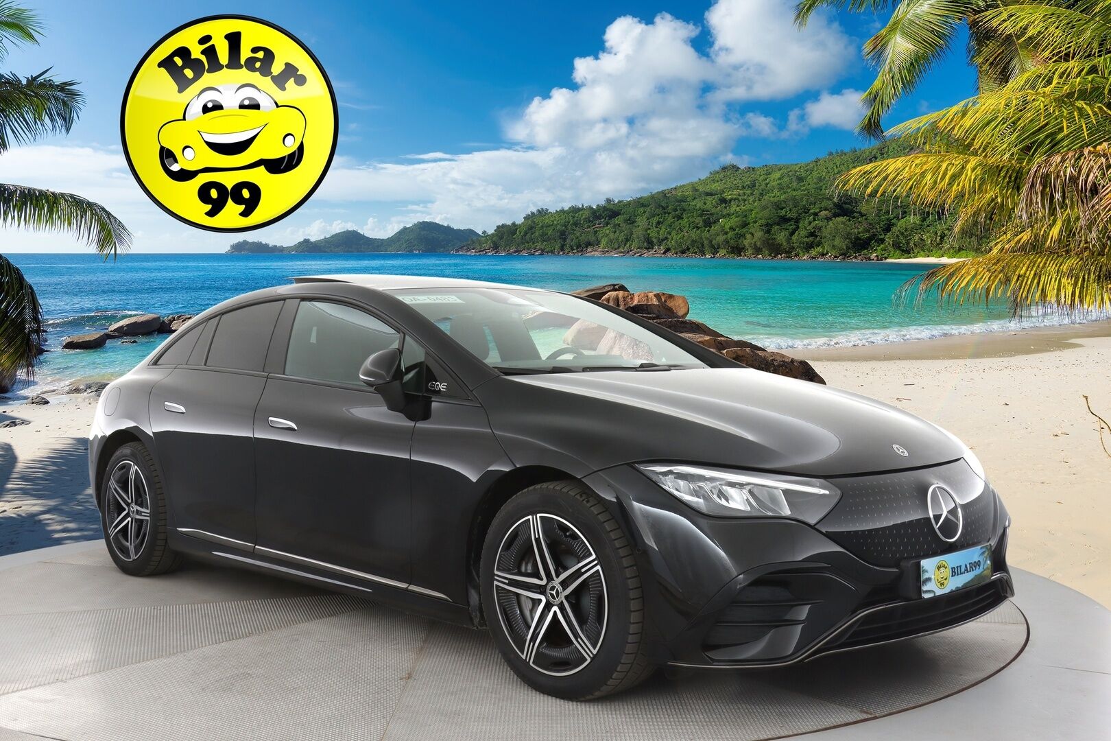 MERCEDES-BENZ EQE 2025 300 * AMG Styling / Distronic Pro / HUD / Lämpöpumppu / Muistipenkit / Panorama / P.Kamera / Nahkasisusta / KeylessGo * - Akku kuntotarkastettu - HULLUT AVAJAISHULINAT KORKOTARJOUS 3,29 %