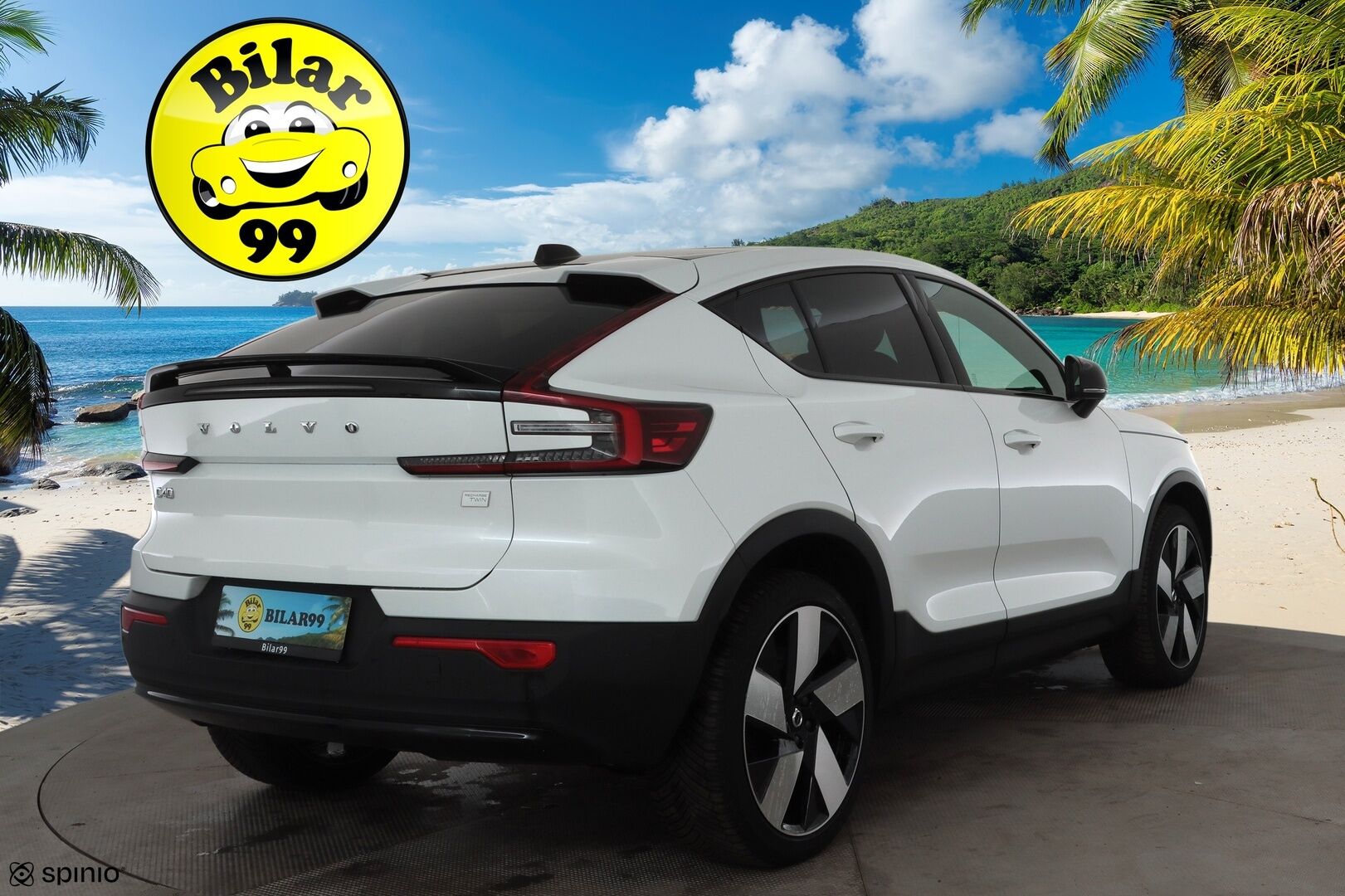 Volvo C40 2023 Recharge Twin Ultimate aut * ACC / 360° / ILP / H&K / Muistipenkki / Lasikatto / Puolinahat / BLIS / KeylessGo *