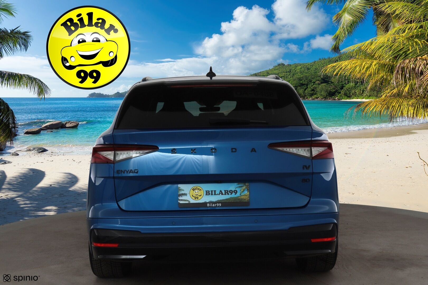 SKODA ENYAQ 2022 80 SportLine iV * ILP / ACC / Matrix-LED / 360 / Hierova Muistipenkki / Navi / Kaistavahti / Keyless * - HUD / Merkkihuollot