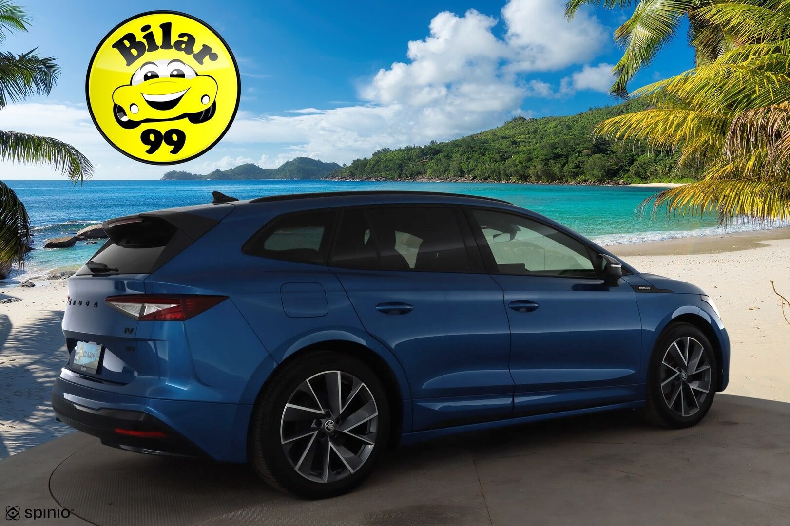 SKODA ENYAQ 2022 80 SportLine iV * ILP / ACC / Matrix-LED / 360 / Hierova Muistipenkki / Navi / Kaistavahti / Keyless * - HUD / Merkkihuollot