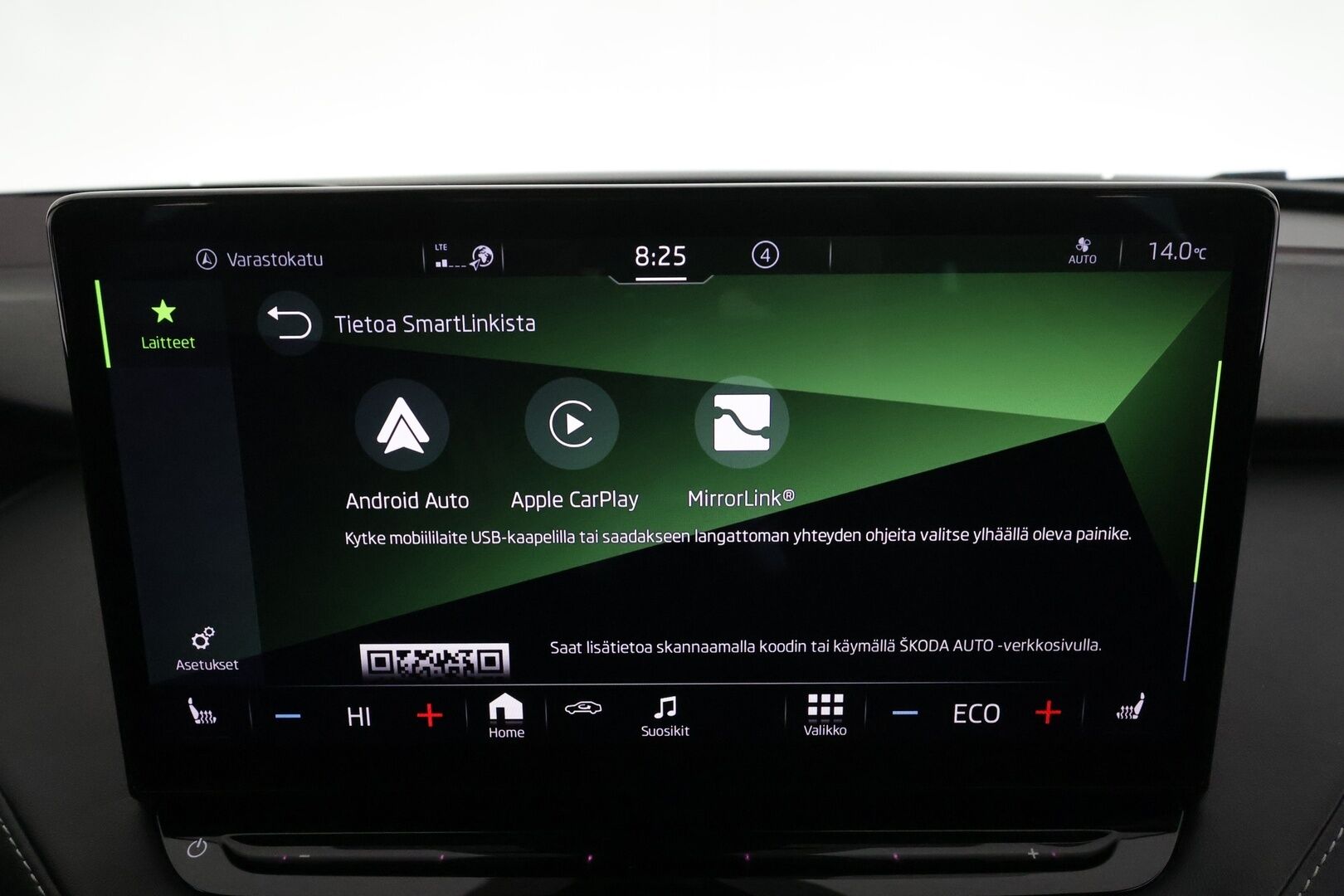 SKODA ENYAQ 2022 80 SportLine iV * ILP / ACC / Matrix-LED / 360 / Hierova Muistipenkki / Navi / Kaistavahti / Keyless * - HUD / Merkkihuollot