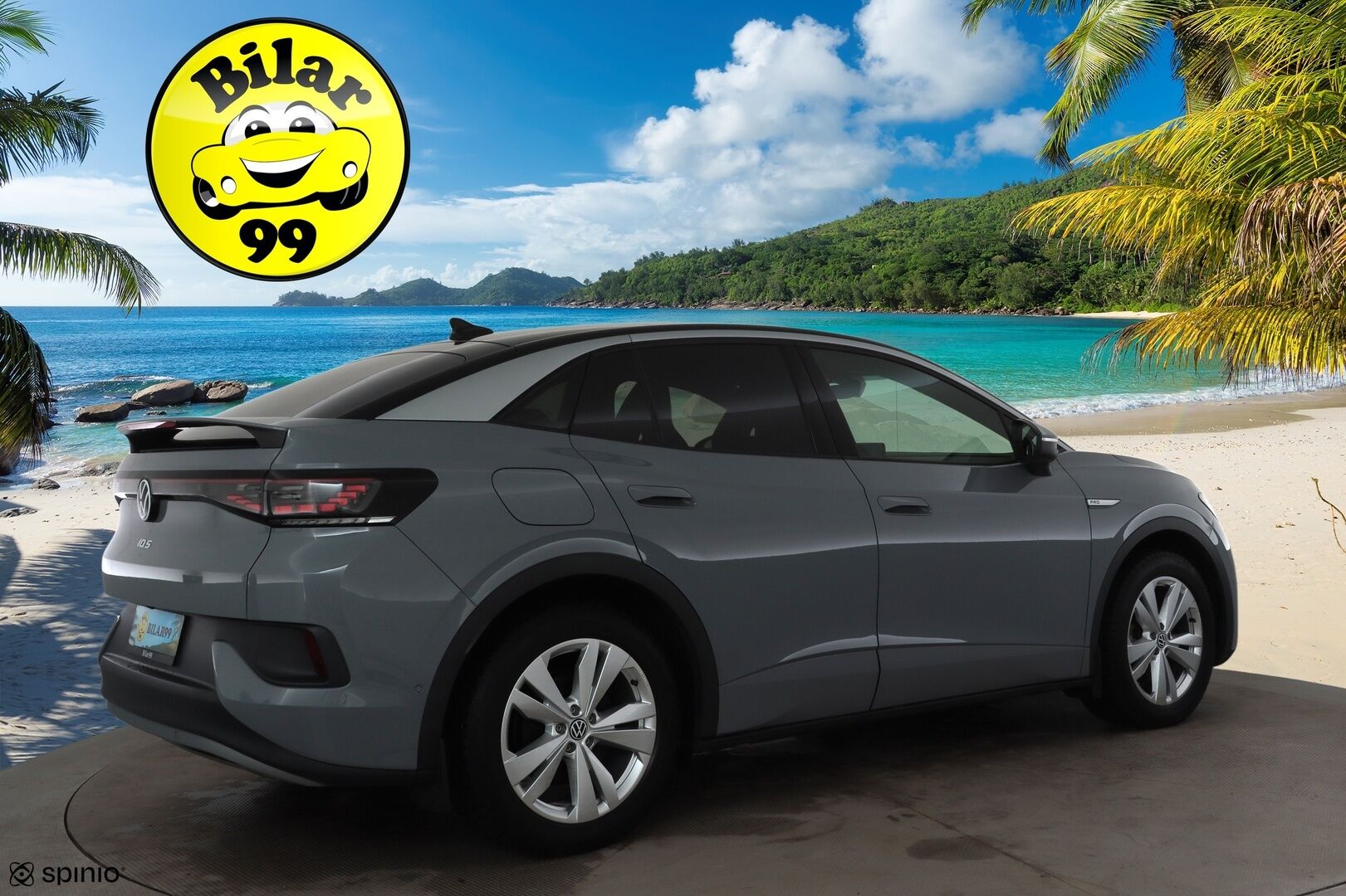 VOLKSWAGEN ID.5 2023 Pro Performance 150 kW * Koukku / ACC / Matrix-LED / ILP / P.Kamera / Hierovat muistipenkit / Apple&Android * - Akku kuntotarkastettu SoH 95,6% / Kahdet renkaat aluvanteilla 