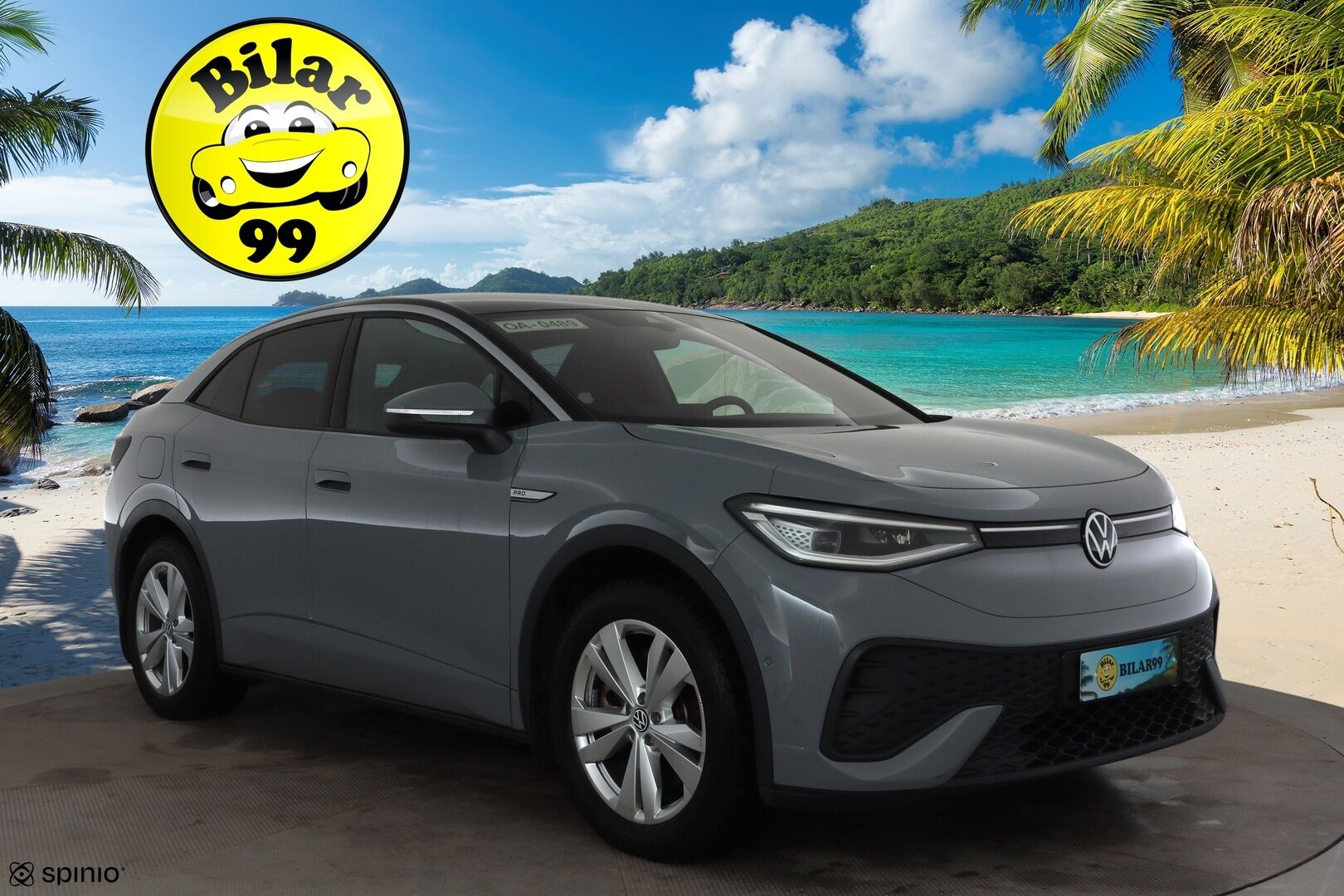 VOLKSWAGEN ID.5 2023 Pro Performance 150 kW * Koukku / ACC / Matrix-LED / ILP / P.Kamera / Hierovat muistipenkit / Apple&Android * - Akku kuntotarkastettu SoH 95,6% / Kahdet renkaat aluvanteilla 