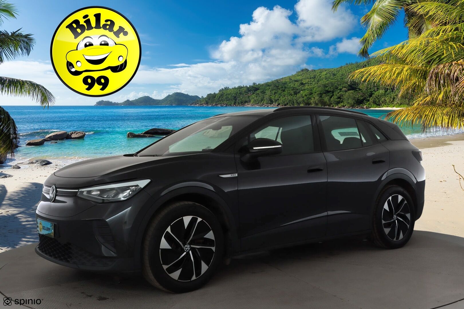 VOLKSWAGEN ID.4 2022 Pro Performance 150 kW * Koukku / ILP / ACC / LED / P.tutkat / Navi / Kaistavahti * - Akku kuntotarkastettu / Kahdet renkaat aluvanteilla / Merkkihuollot