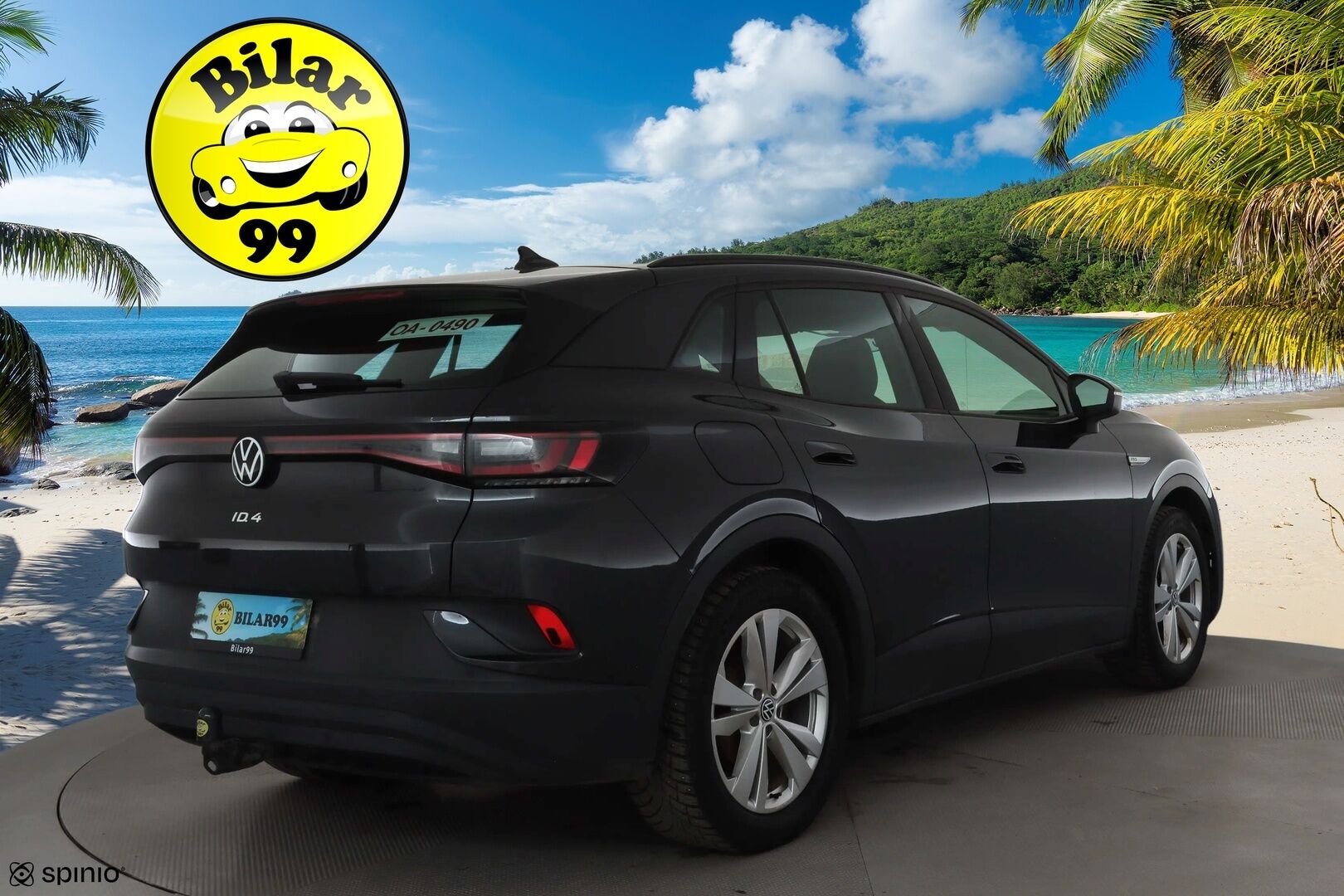 VOLKSWAGEN ID.4 2022 Pro Performance 150 kW * Koukku / ILP / ACC / LED / P.tutkat / Navi / Kaistavahti * - Akku kuntotarkastettu / Kahdet renkaat aluvanteilla / Merkkihuollot