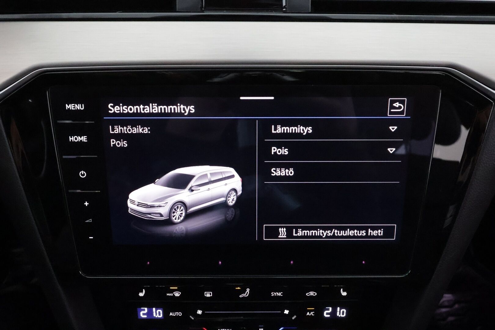 VOLKSWAGEN PASSAT 2023 Variant 2.0 TDi 147 kW DSG * ACC / Webasto / Sporttipenkki / Matrix-LED / P.Kamera / Apple&Android * - 1.OM / Kahdet Renkaat