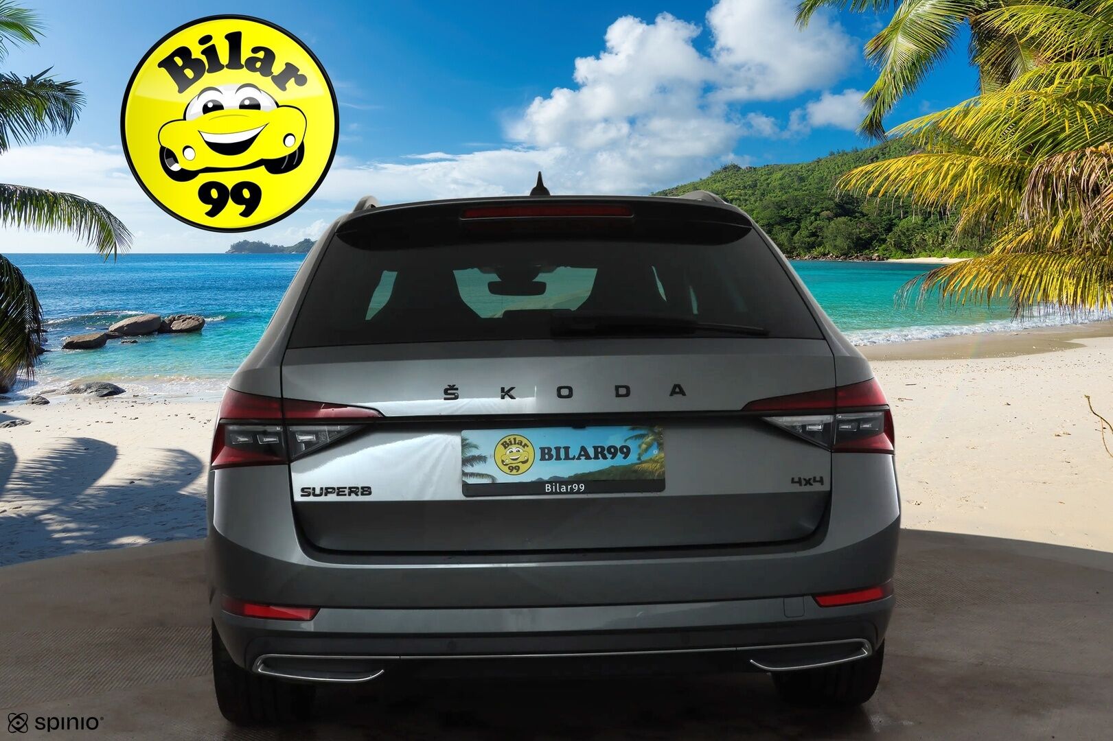 SKODA SUPERB 2023 Combi 2,0 TDI 200 4x4 Ambition DSG * Webasto / Koukku / ACC / Matrix / P.Kamera / Muistipenkit / Navi * - Akku kuntotarkastettu / Merkkihuollot 