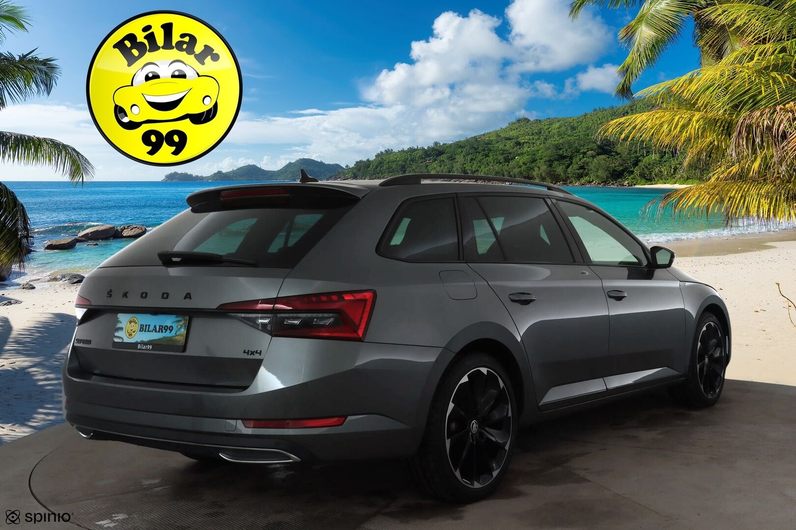 SKODA SUPERB 2023 Combi 2,0 TDI 200 4x4 Ambition DSG * Webasto / Koukku / ACC / Matrix / P.Kamera / Muistipenkit / Navi * - Akku kuntotarkastettu / Merkkihuollot 