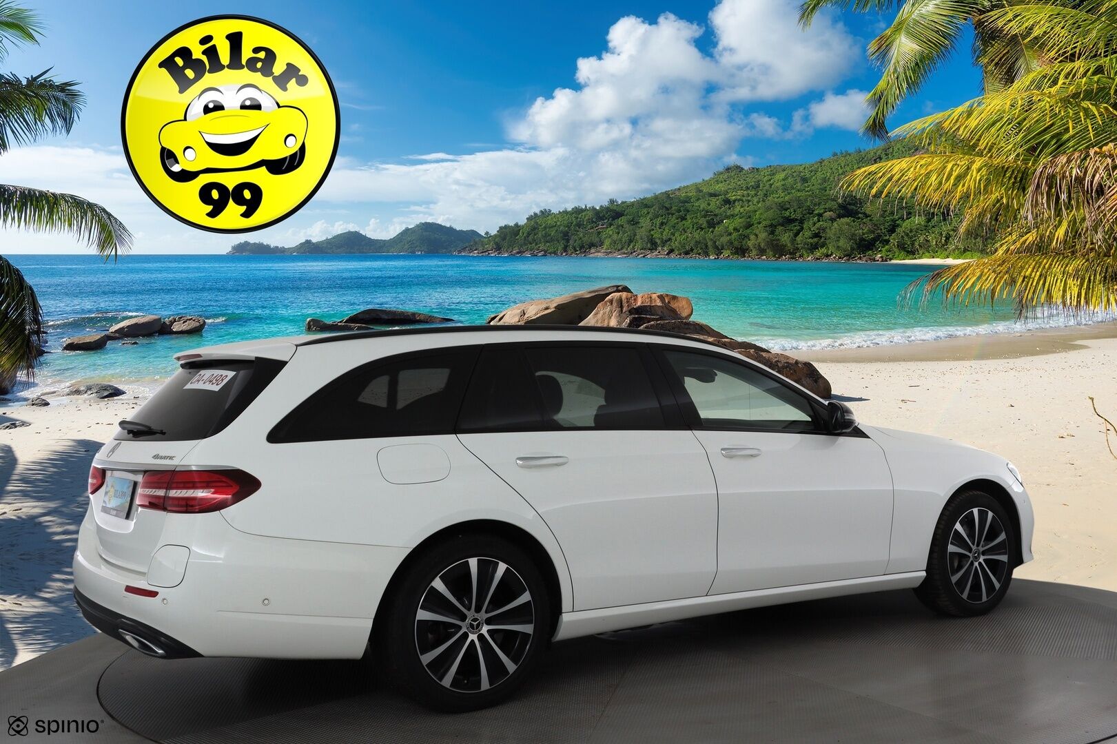 MERCEDES-BENZ E 2023 300de Business Avantgarde 4Matic T A * Distronic+ / P.kamera / Muistipenkit / Sähköluukku / KeylessGo / Widescreen / Nahat * - Akku kuntotarkastetu SoH 92,6% / Kahdet renkaat aluvanteilla / Merkkihuollettu