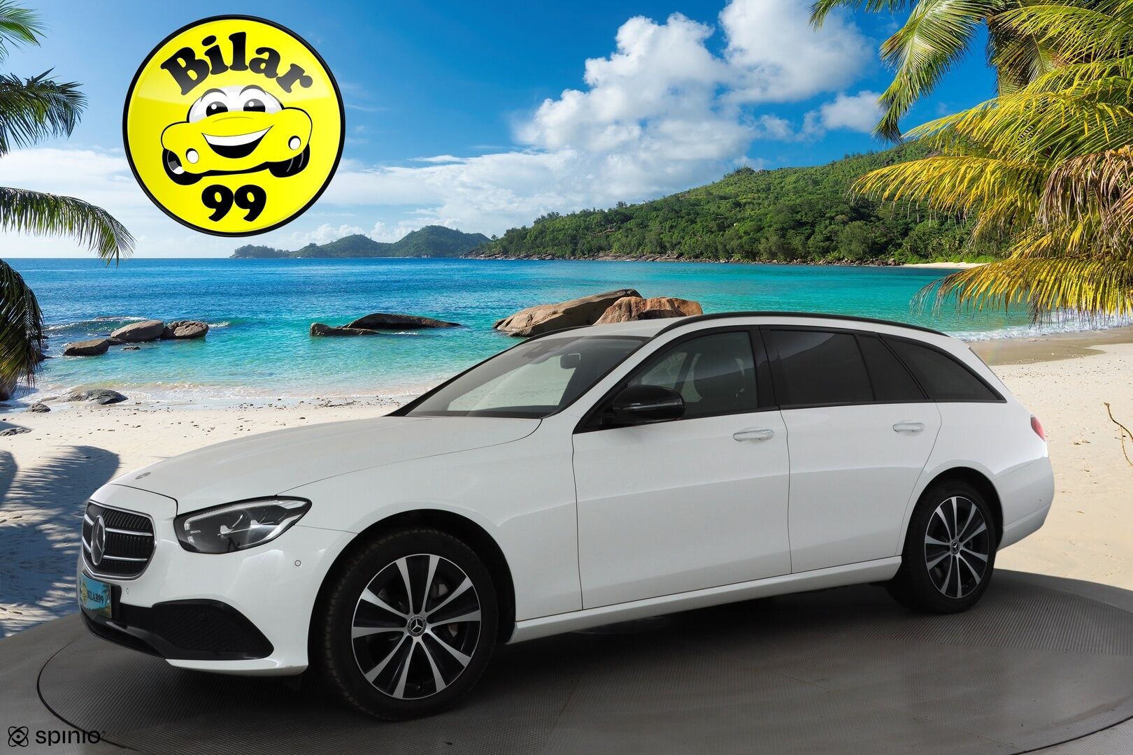 MERCEDES-BENZ E 2023 300de Business Avantgarde 4Matic T A * Distronic+ / P.kamera / Muistipenkit / Sähköluukku / KeylessGo / Widescreen / Nahat * - Akku kuntotarkastetu SoH 92,6% / Kahdet renkaat aluvanteilla / Merkkihuollettu - HULLUT AVAJAISHULINAT KORKOTARJOUS 3,29 %