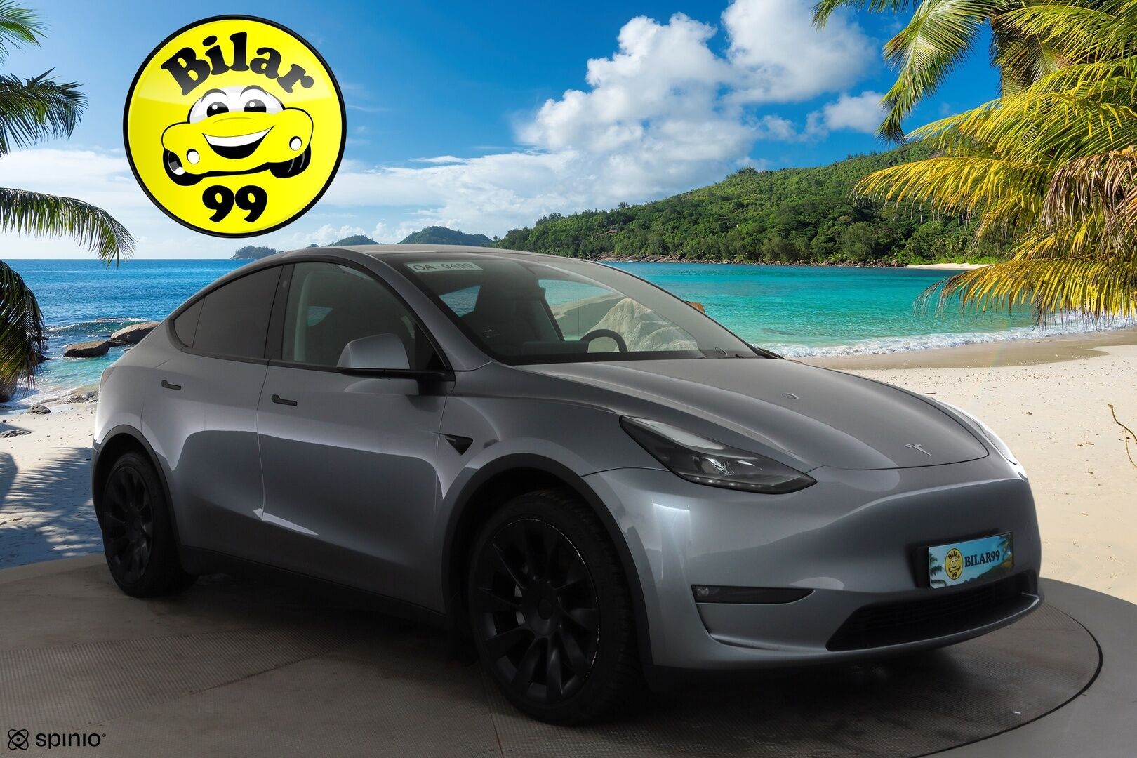 TESLA MODEL Y 2024 Long Range * Koukku / ILP / Lasikatto / ACC / Matrix-LED / P.Kamera / Muistipenkki / Premium Audio / Keyless * - Akku kuntotarkastettu SoH 95%