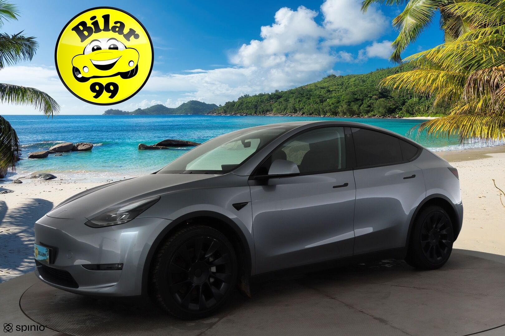 TESLA MODEL Y 2024 Long Range * Koukku / ILP / Lasikatto / ACC / Matrix-LED / P.Kamera / Muistipenkki / Premium Audio / Keyless * - Akku kuntotarkastettu SoH 95%