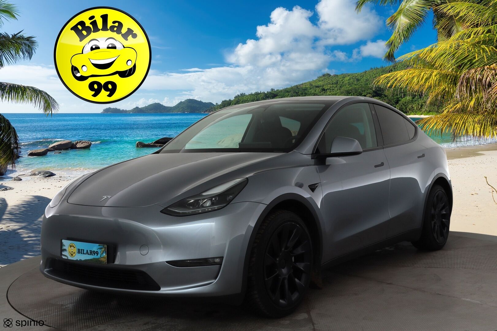 TESLA MODEL Y 2024 Long Range * Koukku / ILP / Lasikatto / ACC / Matrix-LED / P.Kamera / Muistipenkki / Premium Audio / Keyless * - Akku kuntotarkastettu SoH 95%