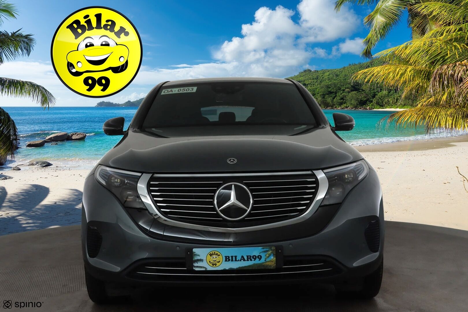 MERCEDES-BENZ EQC 2022 400 4Matic * Distronic+ / 360° / Muistipenkit / Lasikattoluukku / Multibeam / Keyless / Widescreen / Sähköluukku / Navi * - Akku kuntotarkastettu SoH 96,3% 