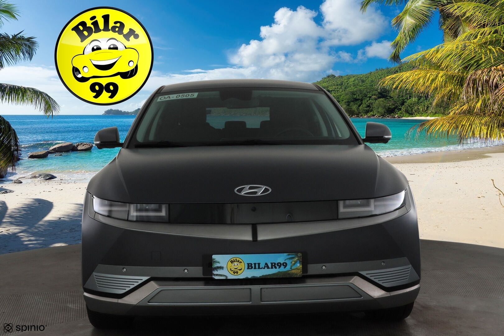 HYUNDAI IONIQ 5 2022 73 kWh 217 hv Premium * ACC / HUD / ILP / Ilmastoidut nahat / 360° / Bose / Keyless / Sähköluukku * - Kahdet renkaat aluvanteilla / Merkkihuollettu