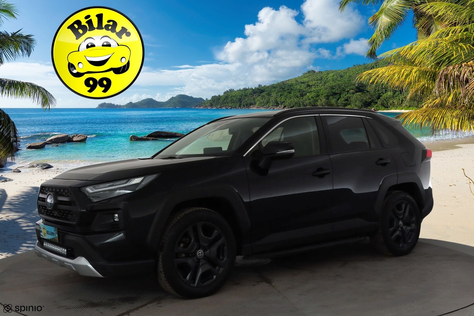 TOYOTA RAV4 2023 2.5 Hybrid Adventure AWD * ACC / P.kamera / Nahat / Koukku / Sähköpenkki / Keyless / Facelift  / Digimittaristo * - Kahdet renkaat aluvanteilla / Merkkihuollettu