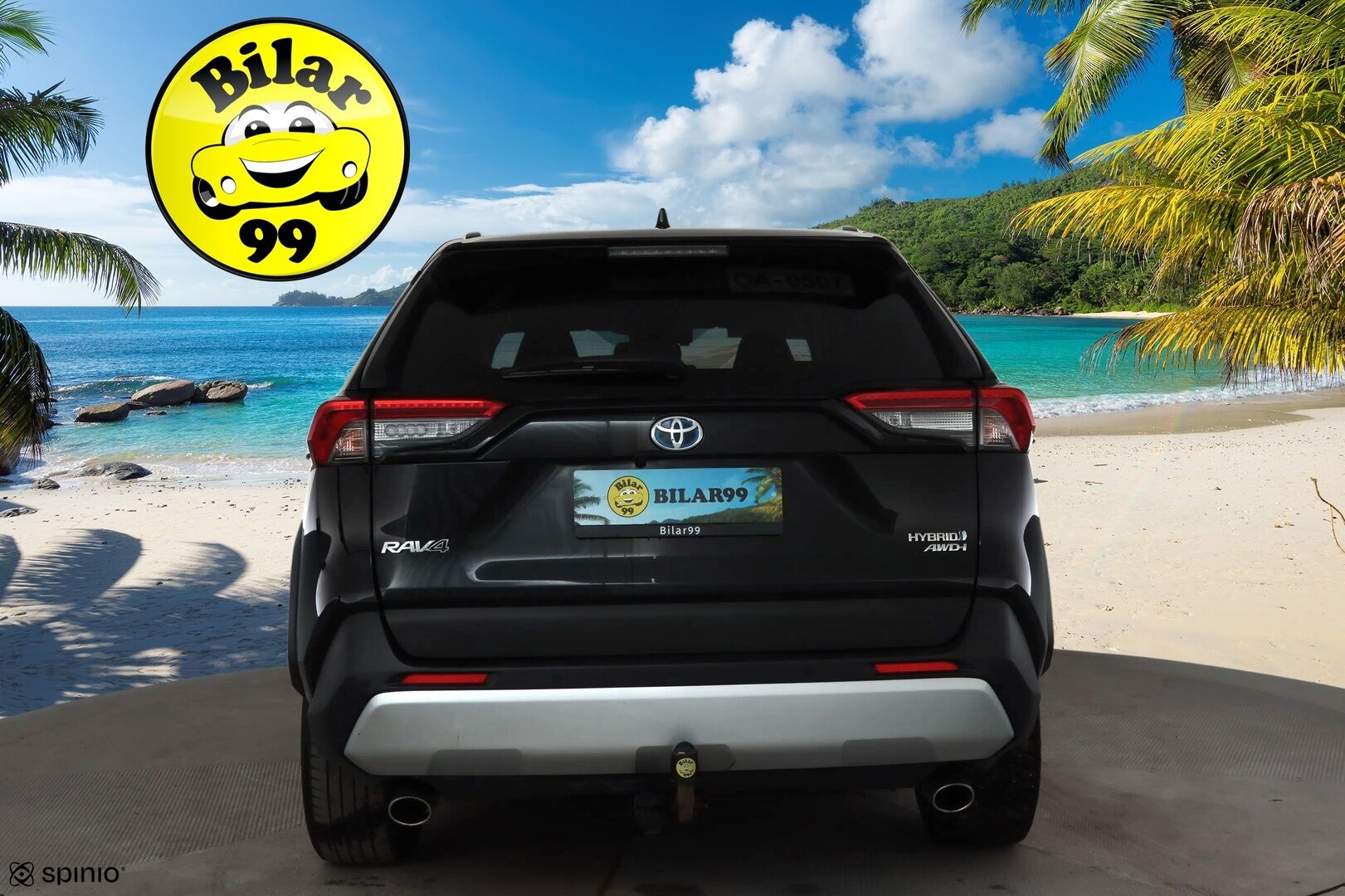 TOYOTA RAV4 2023 2.5 Hybrid Adventure AWD * ACC / P.kamera / Nahat / Koukku / Sähköpenkki / Keyless / Facelift  / Digimittaristo * - Kahdet renkaat aluvanteilla / Merkkihuollettu