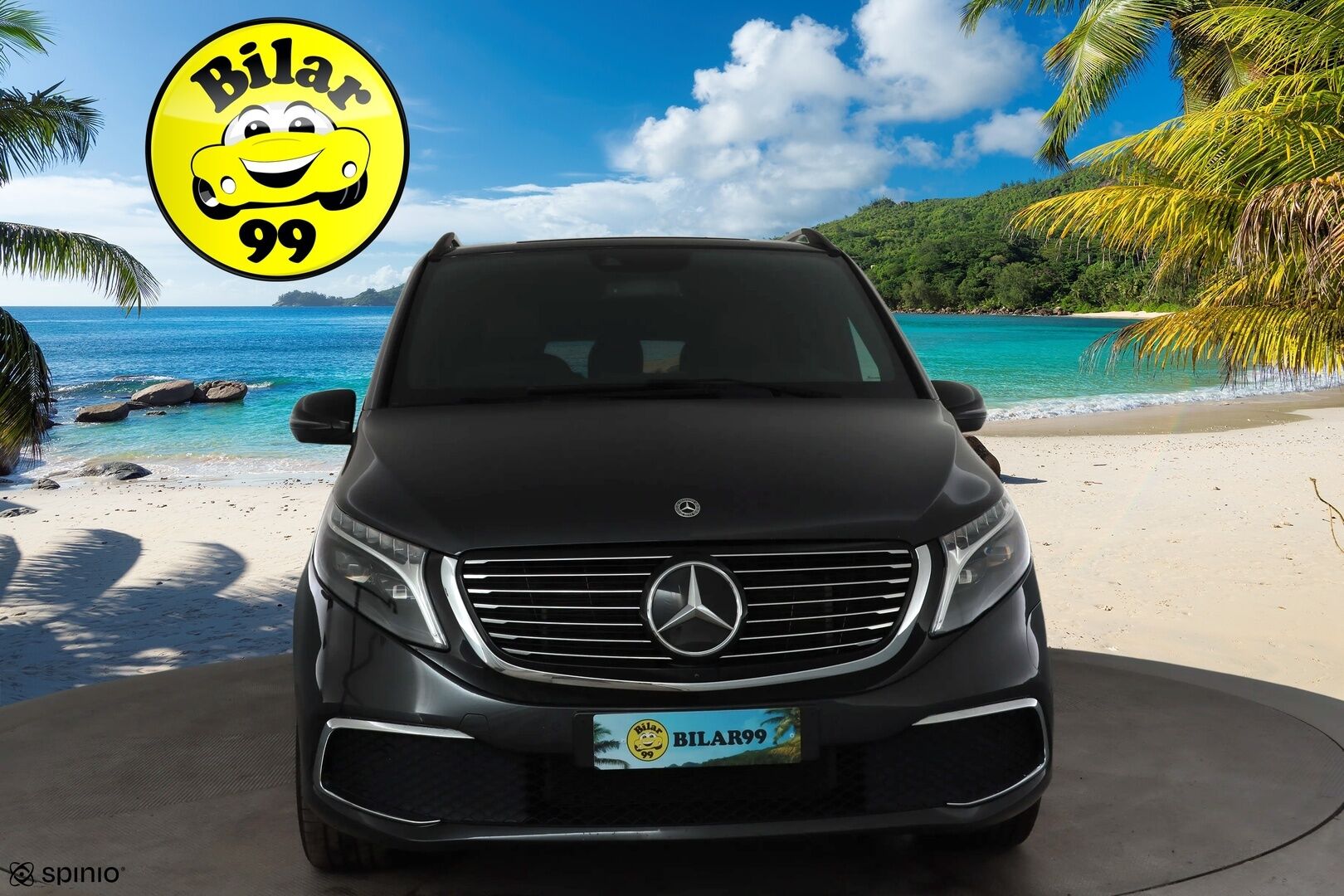 MERCEDES-BENZ EQV 2021 300e A2 Keskipitkä 8-hlö * Distronic / Burmester® / 360° / Tuuletetut täysnahat / BLIS / Sähkö-ovet  / Sähkökontti / ILS-LED / Navi * - Supervarusteet / Akku kuntotarkastettu SOH 96 % / Merkkihuollettu - HULLUT AVAJAISHULINAT KORKOTARJOUS 3,29 %